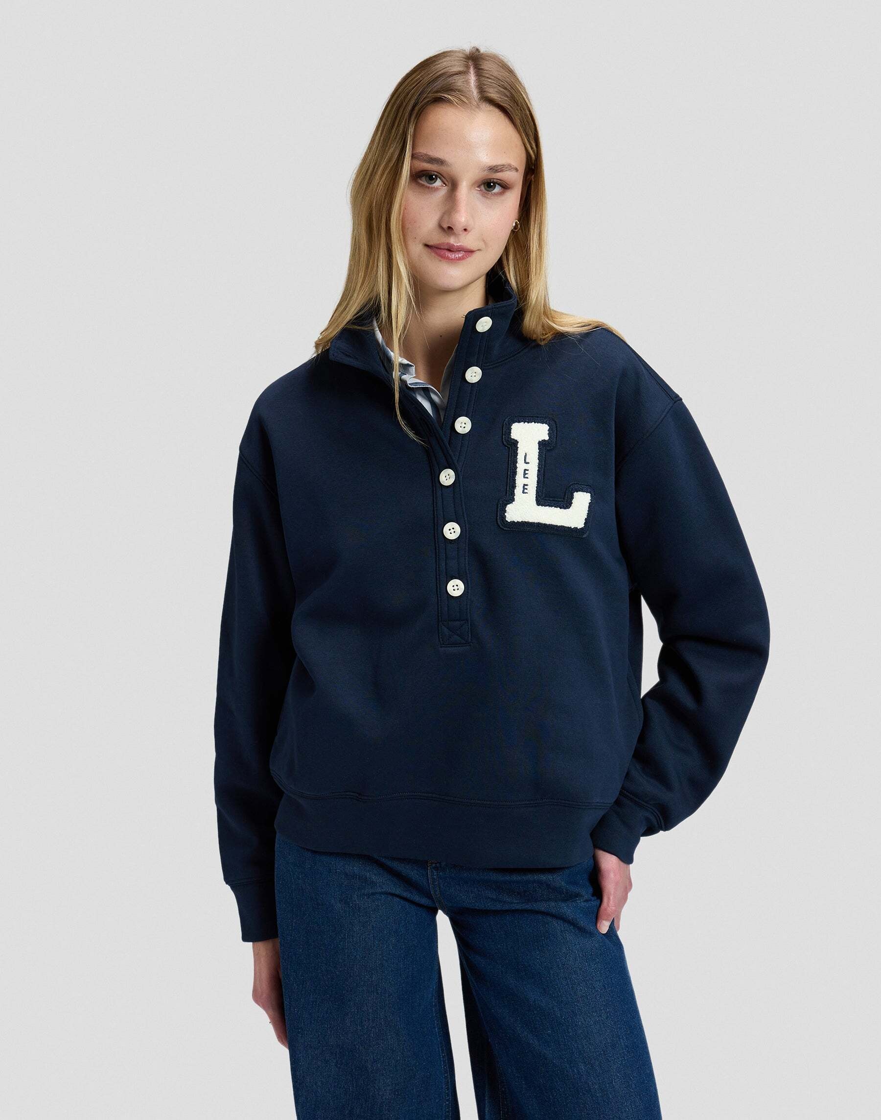 Lee® Sweatshirt »Lee Sweatshirt Popover«
