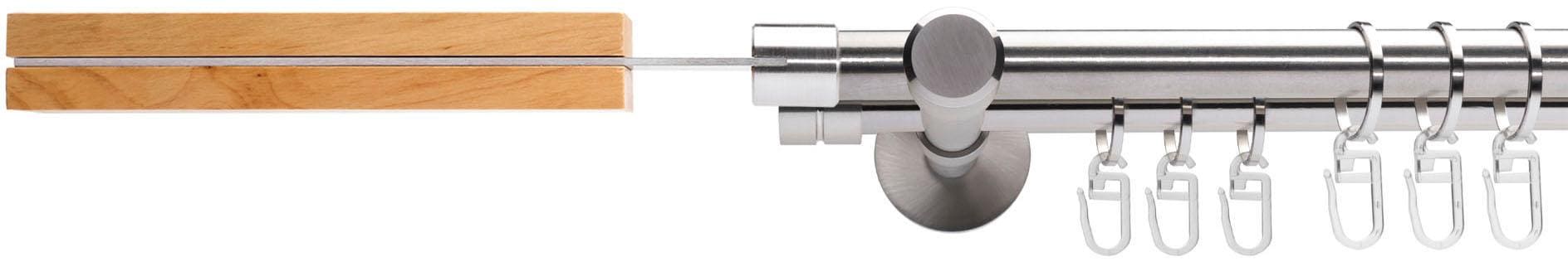 Image of Liedeco Gardinenstange "Stil Thisted" Ø 16 mm 2 läufig-läufig Fixmass 2-läufig im Fixmass Ø 16 mm