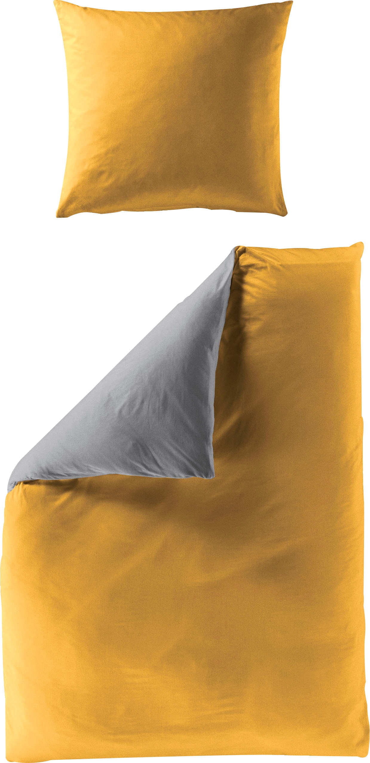 Image of BIERBAUM Wendebettwäsche "elegant uni" 2 Stk. in schönen Uni-Tönen