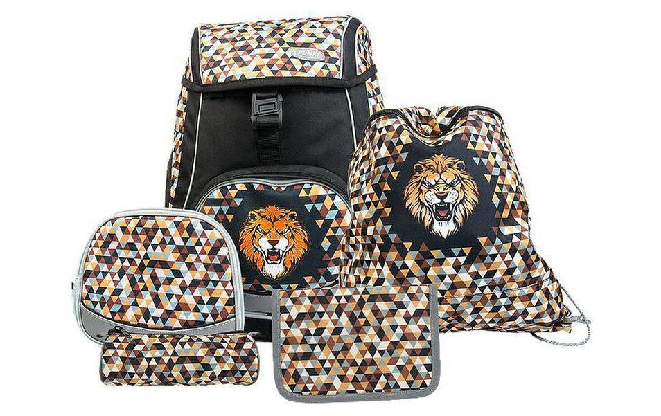 Image of Funki Schulrucksack »Flexy-Bag Wild Lion 5-teilig« bei Ackermann Versand Schweiz