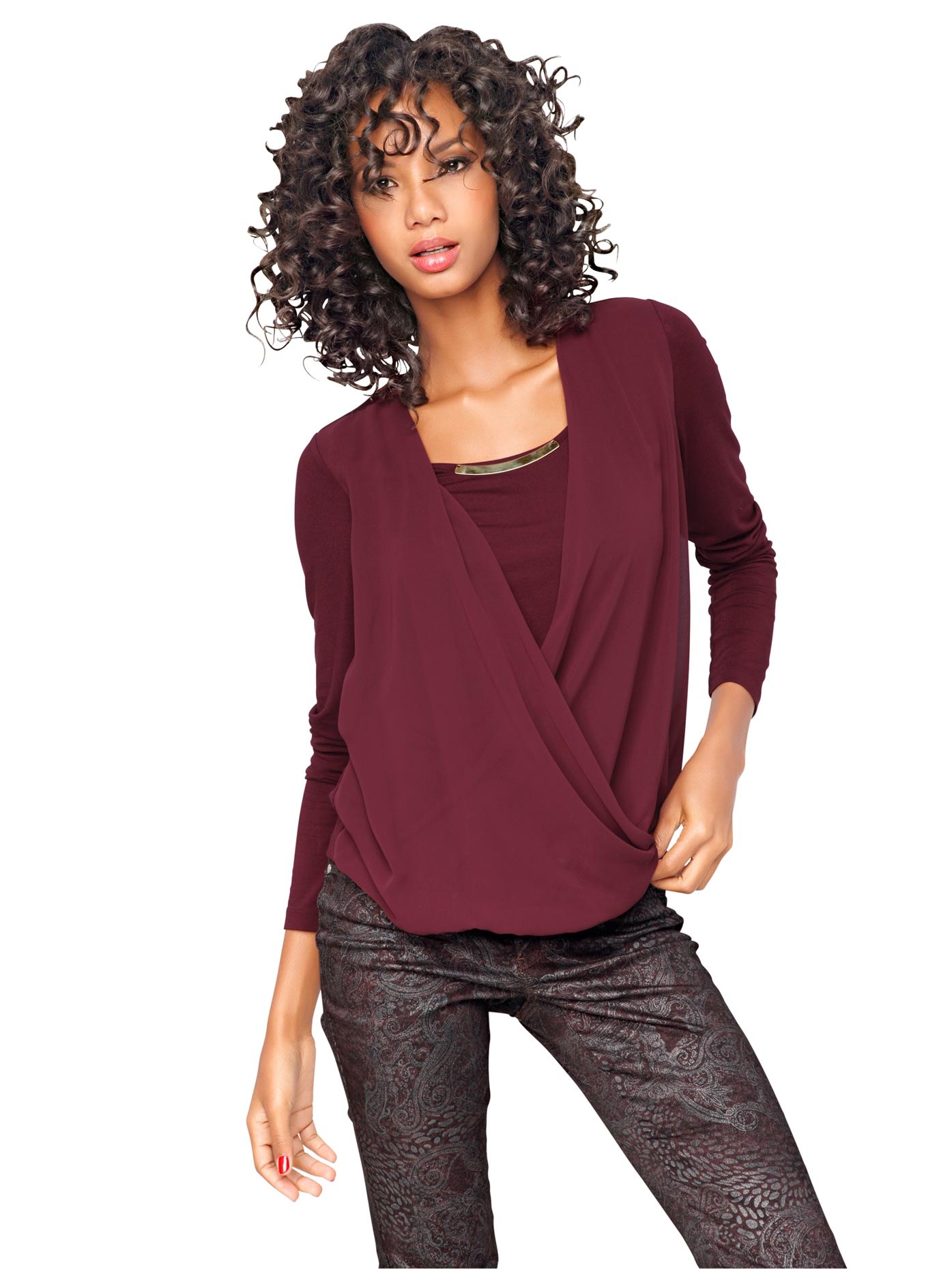 heine Blusenshirt »Blusenshirt«, (1 tlg.)