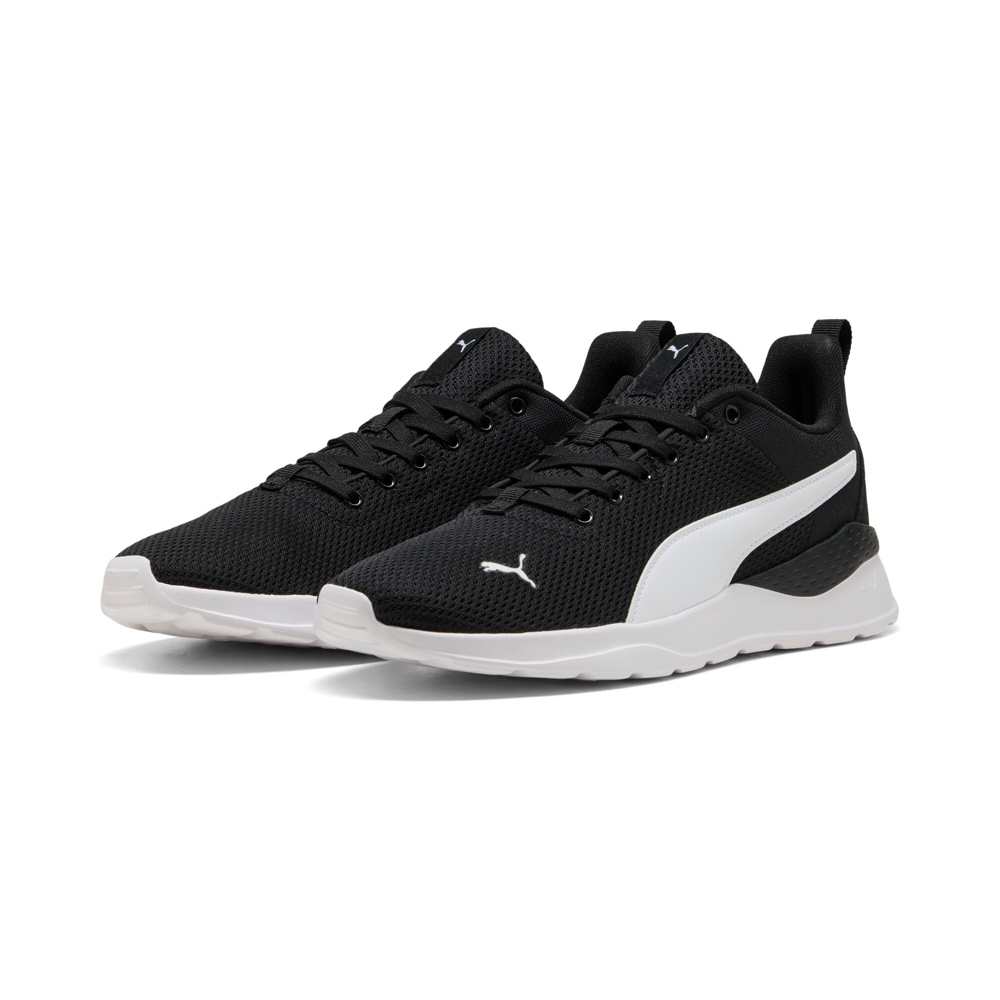 Puma, Unisex, PUMA »ANZARUN LITE«, puma schwarz, puma weiß, 42,5, Passform: Regulär