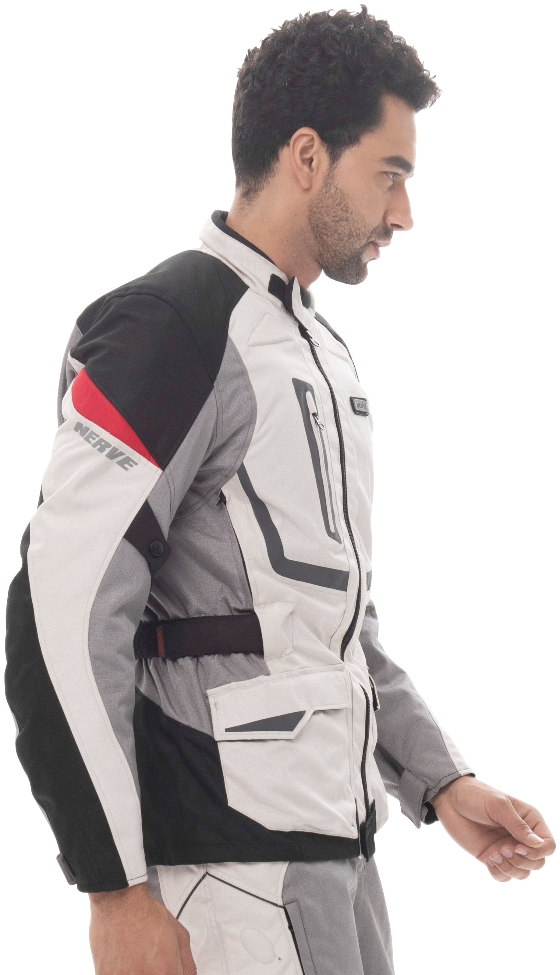 NERVE Motorradjacke »Outback«, herausnehmbares Thermofutter