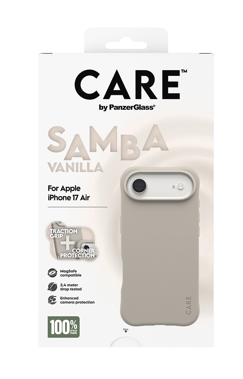 CARE by PanzerGlass Housse pour téléphone portable »Samba MagSafe Case für Apple iPhone Air« smartphones coque arrière, housse de protection, housse pour téléphone, étui, coque de protection, antichoc