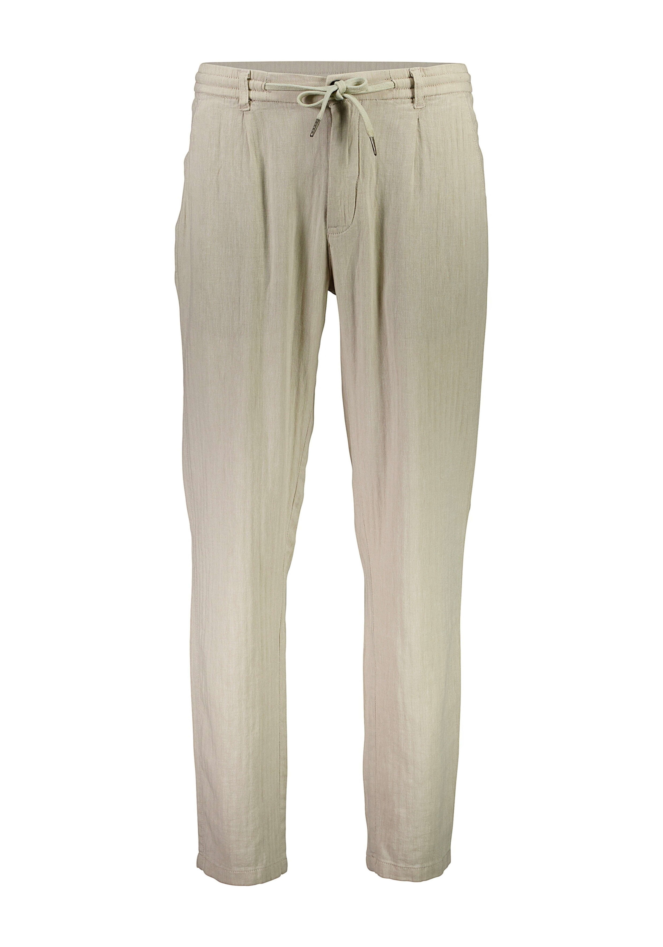 LINDBERGH Pantalon en lin  mit Kordelzug und elastischem Bund