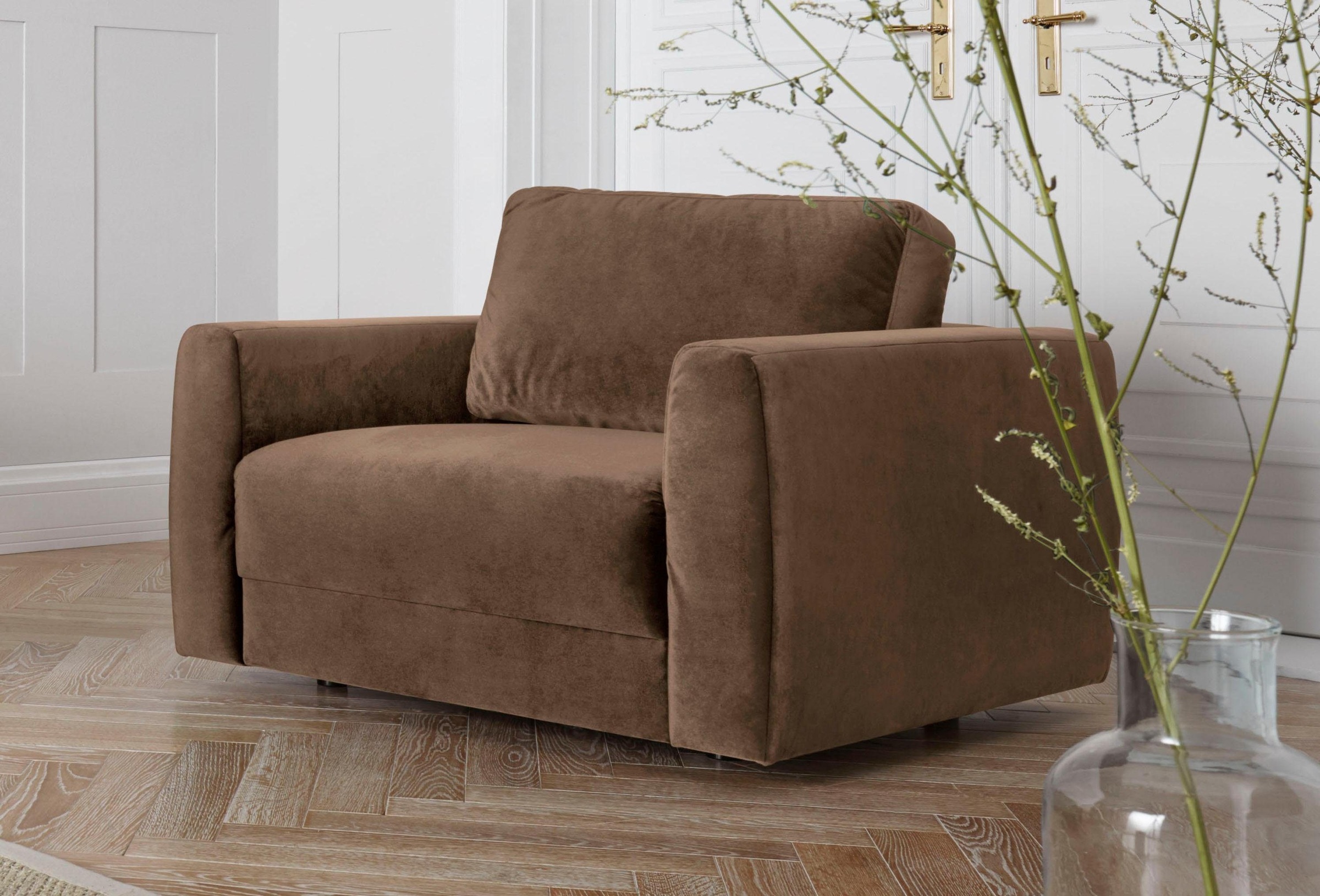 Image of GOODproduct Sessel "Hobro Loungesessel" in 3 Bezugsqualitäten in vielen Farben, Design by Morten Georgsen