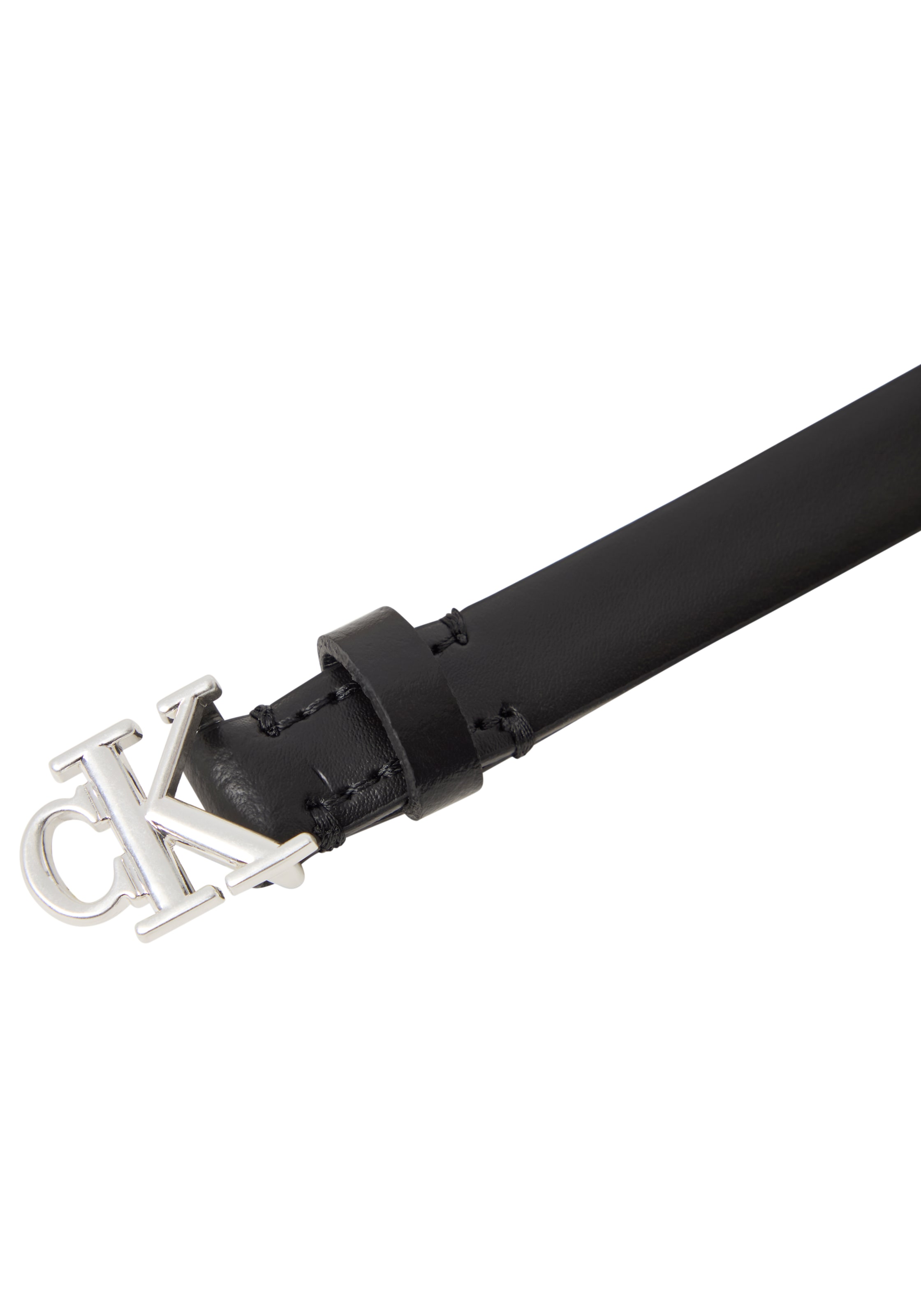 Calvin Klein Ceinture en cuir »CK BUCKLE 15MM FIXED BELT« Grössenverstellbar