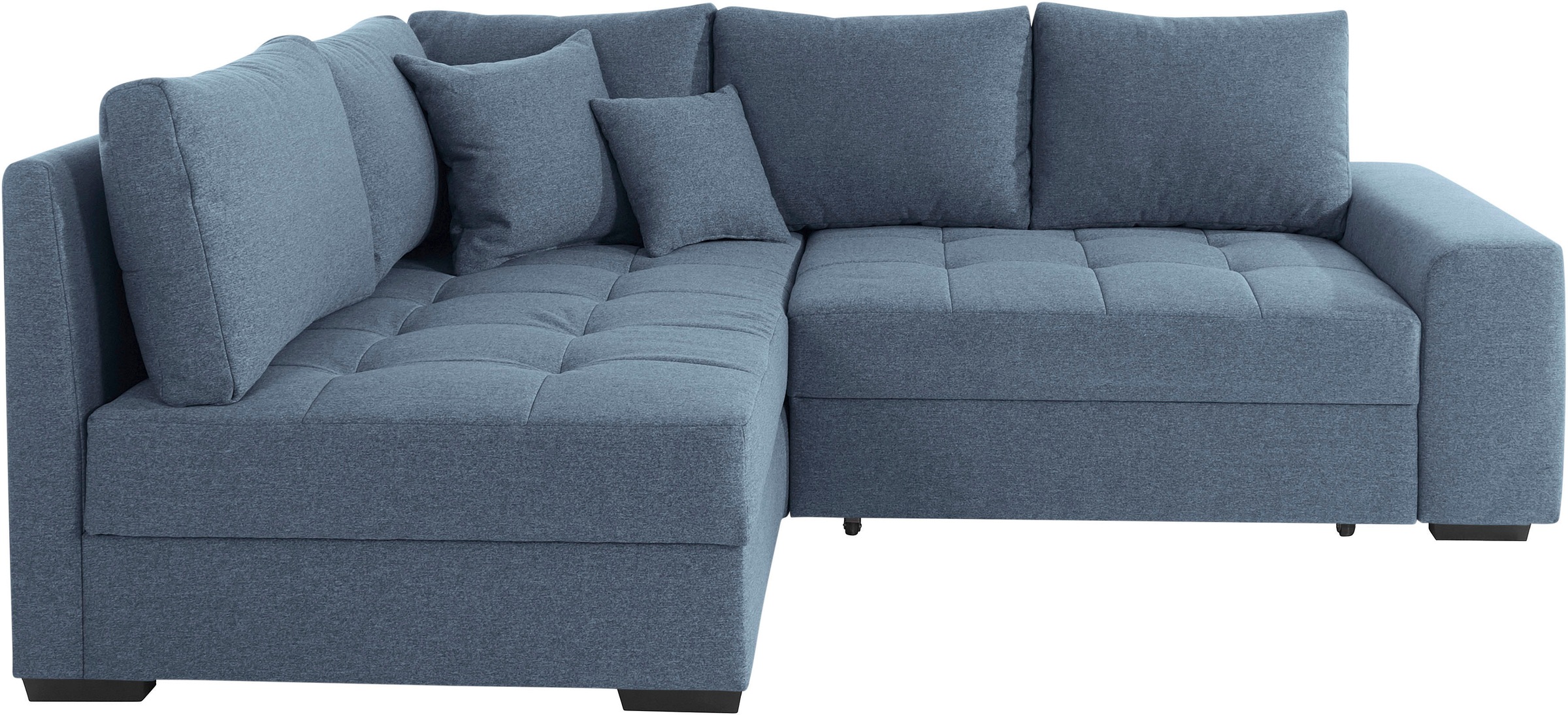 Mr. Couch Ecksofa »Quebec«, Bettfunktion, 2 Bettkästen, wahlweise Kaltschaum (140kg... kaufen