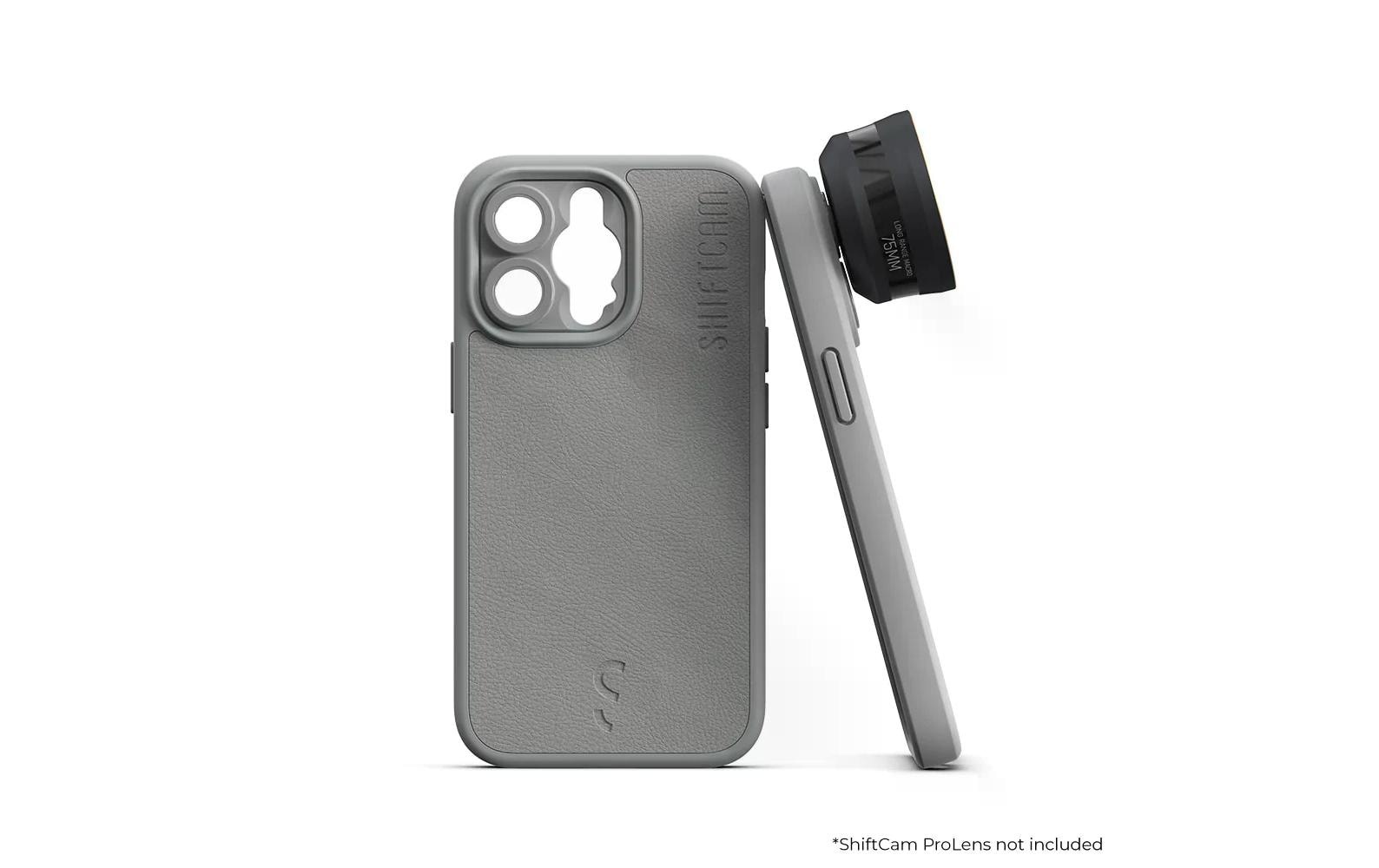 Backcover »Cover mit Lens Mount iPhone 13 Pro Ash«