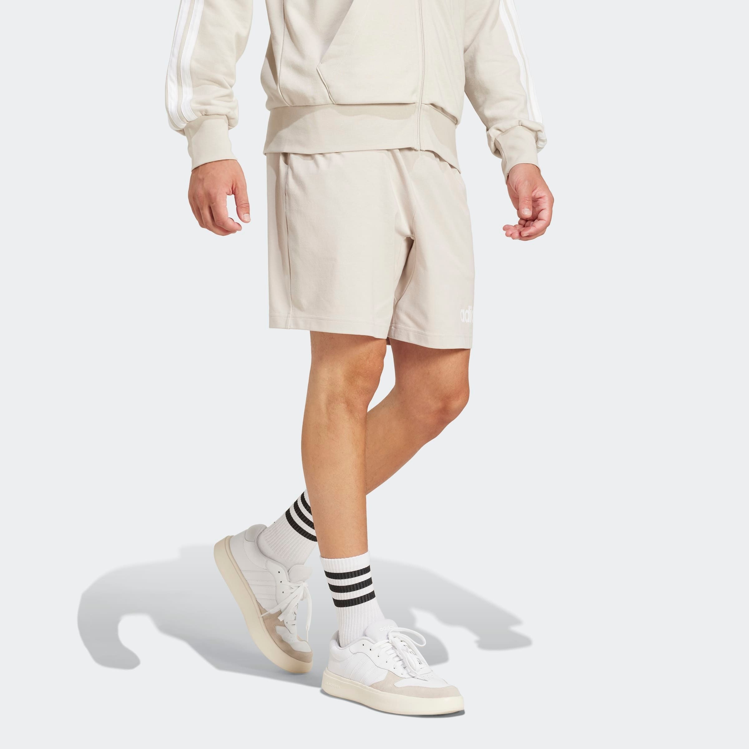 adidas Sportswear Short »ESSENTIALS LINEAR SINGLE JERSEY«