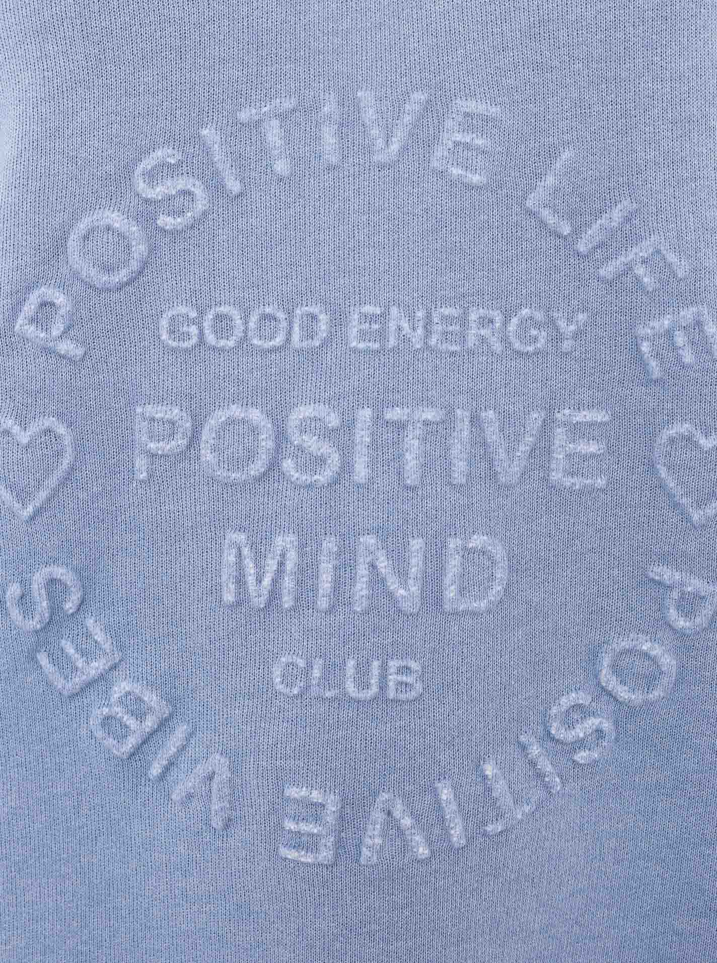 Zwillingsherz Sweatshirt »Positive Mind«, mit Kontrastnaht in Neonfarbe