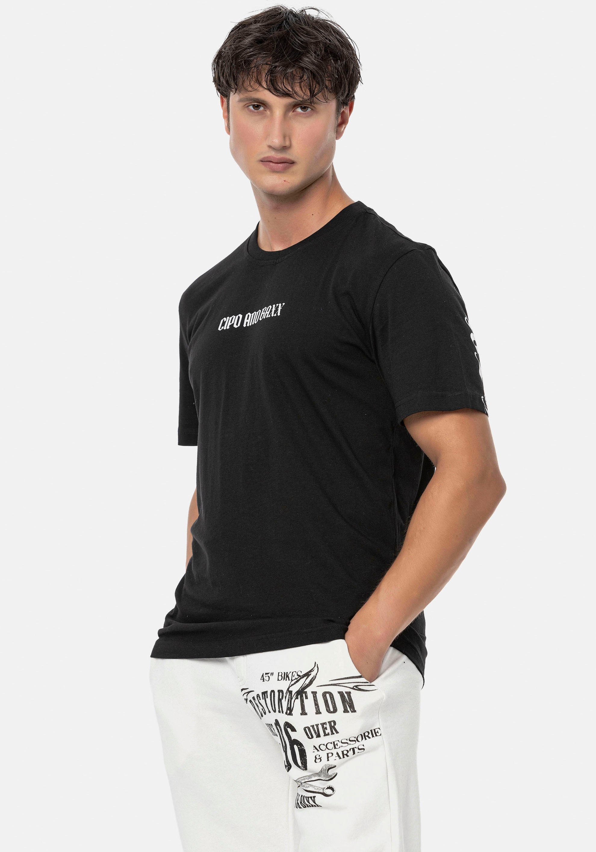 Cipo & Baxx Kurzarmshirt