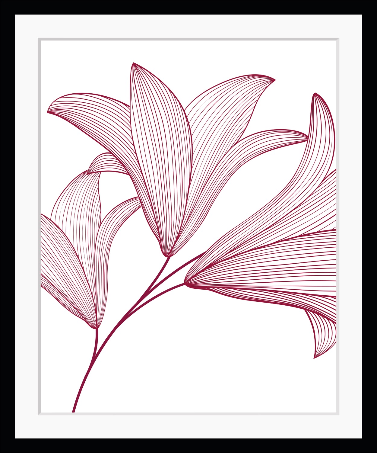 queence Image »Imsa« Set,  gerahmt, Blumen