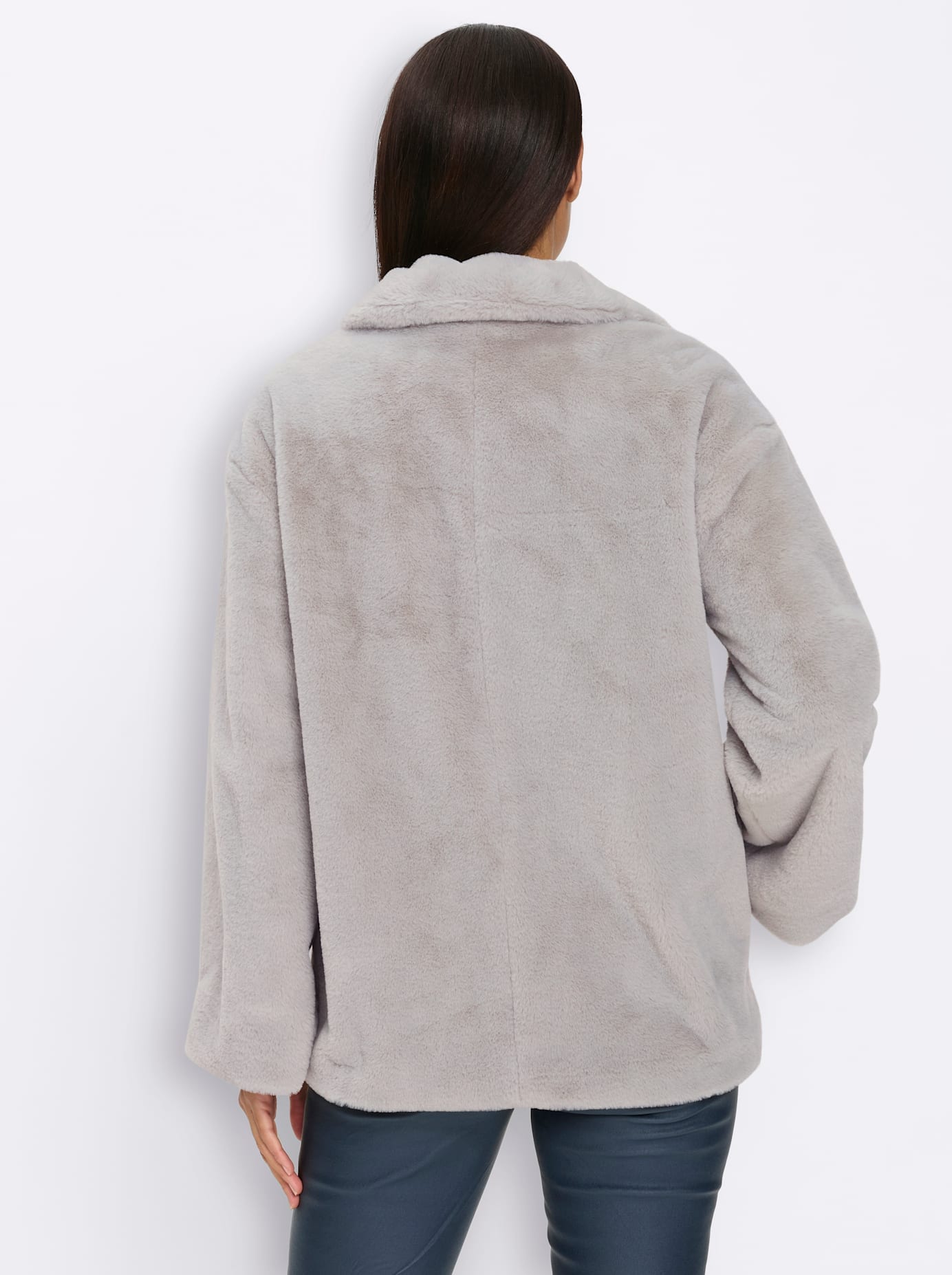 heine Fellimitatjacke ohne Kapuze