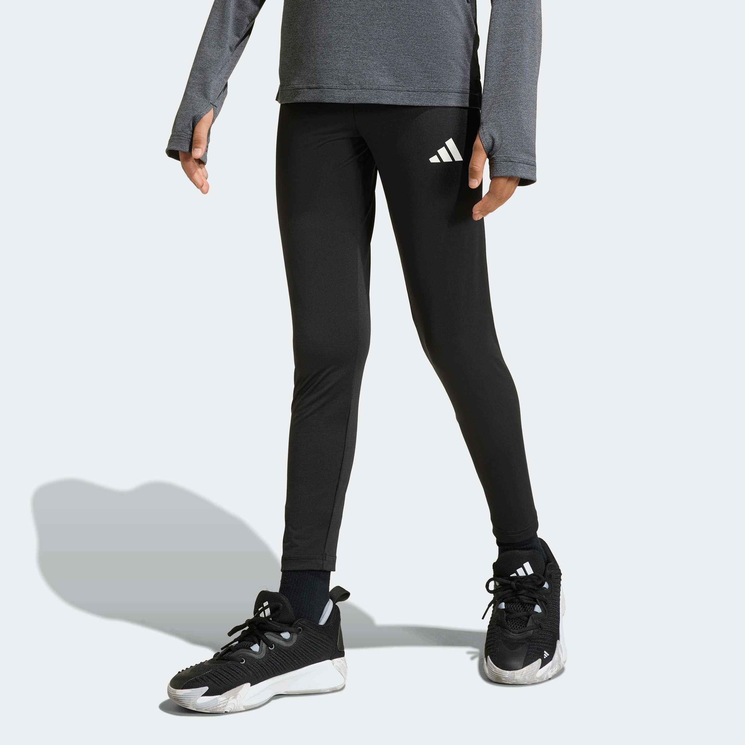 Image of adidas Sportswear Trainingstights "TRAIN ESSENTIALS 3-STREIFEN LEGGINGS" für Kinder, mit climacool Technologie, aus Polyester und Elasthan