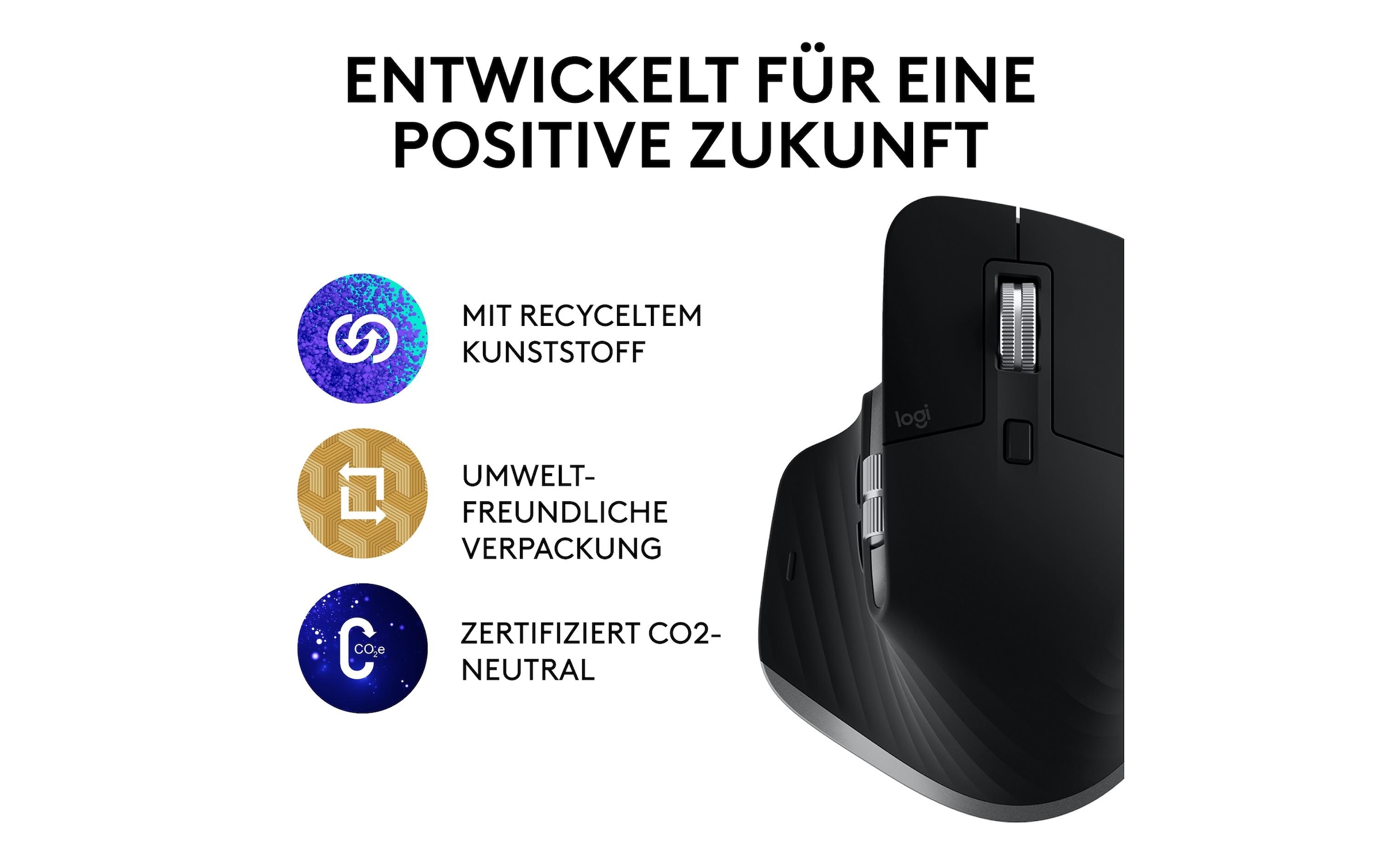 Logitech Maus »MX Master 3S«, Bluetooth