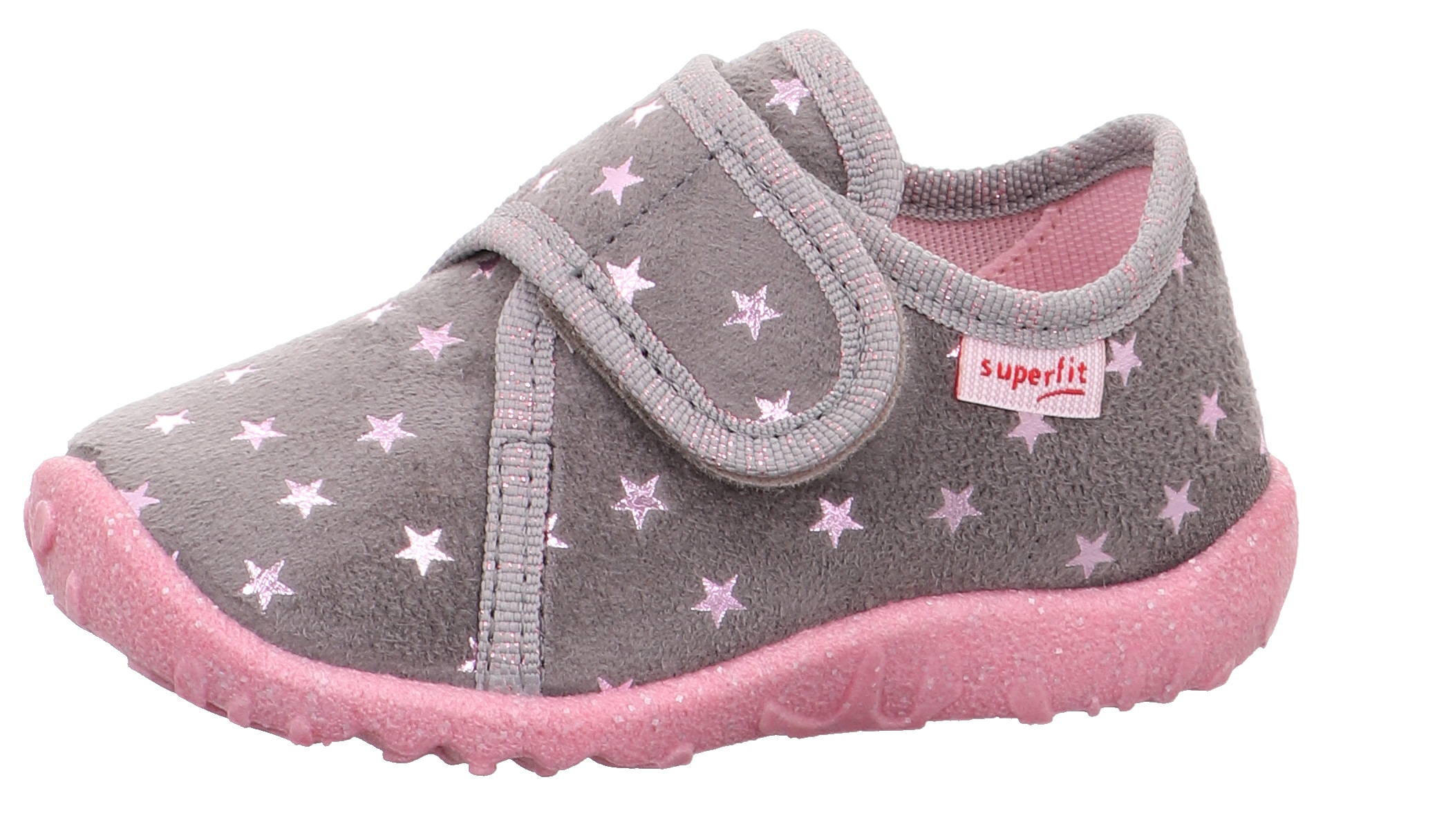 Hausschuh »SPOTTY WMS: Mittel«, Klettschuh, Kindergarten Schuh mit süssem Motiv