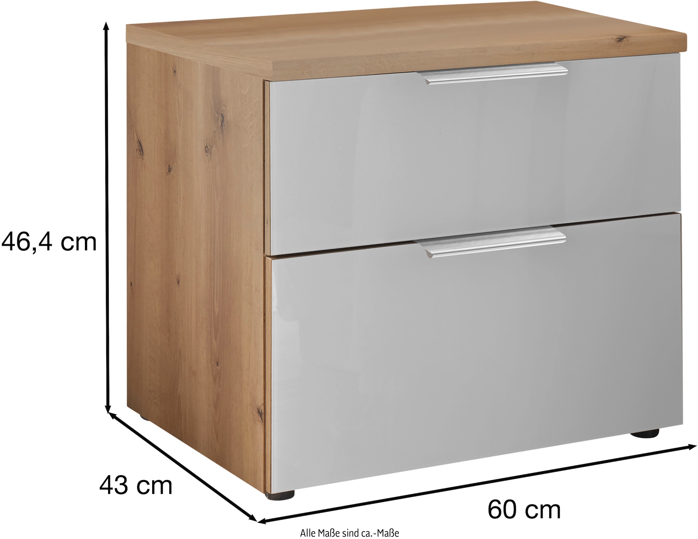 WIEMANN Nachtkonsole »Como« vormontiert