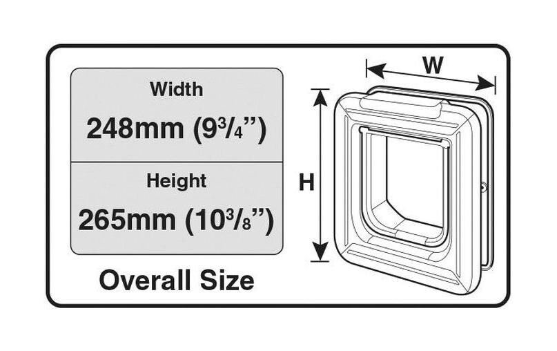 CAT MATE Haustierklappe »Elite Microchip«