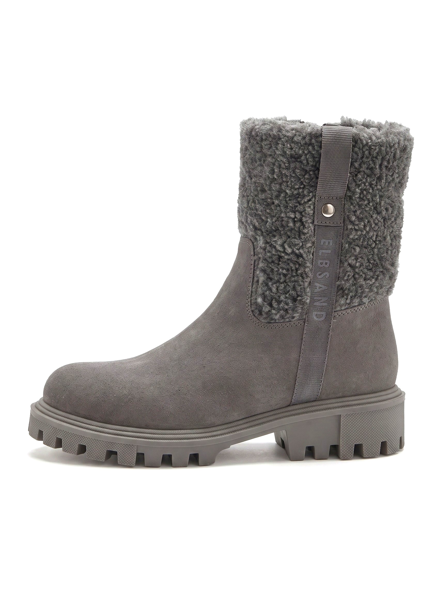 Elbsand Stiefelette »Boots, Winterboots, Lederstiefelette, Lederboots, Winterstiefel«  NEU Stiefel aus Veloursleder mit Warmfutter und leichter Profilsohle
