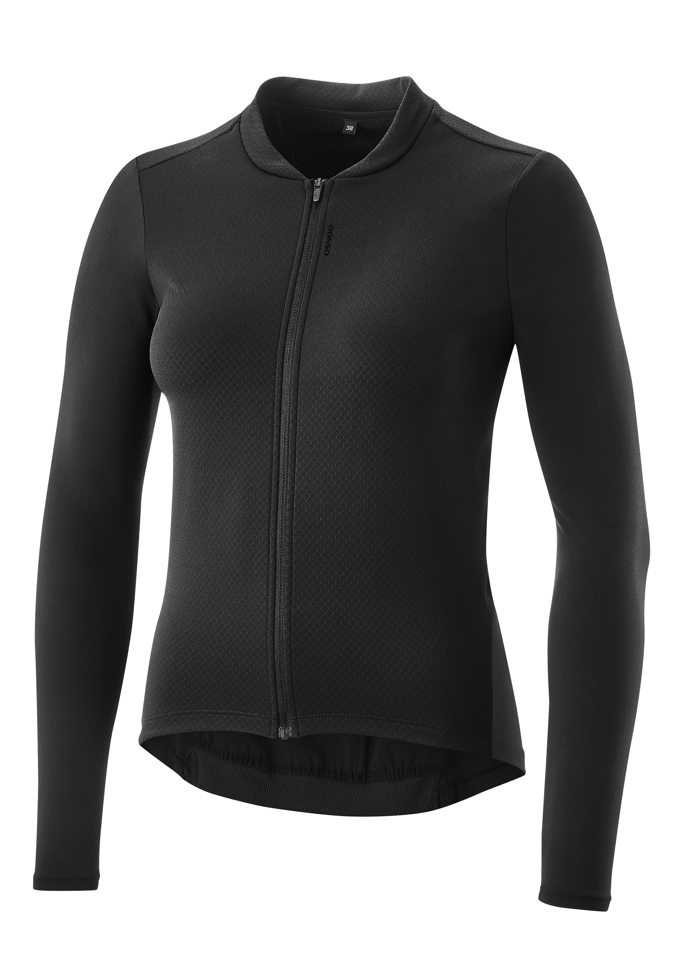 Gonso Radtrikot »SITIVO Jersey Longsleeve W«, Damen Fahrradtrikot langarm, Full-Zip Trikot, Tight Fit