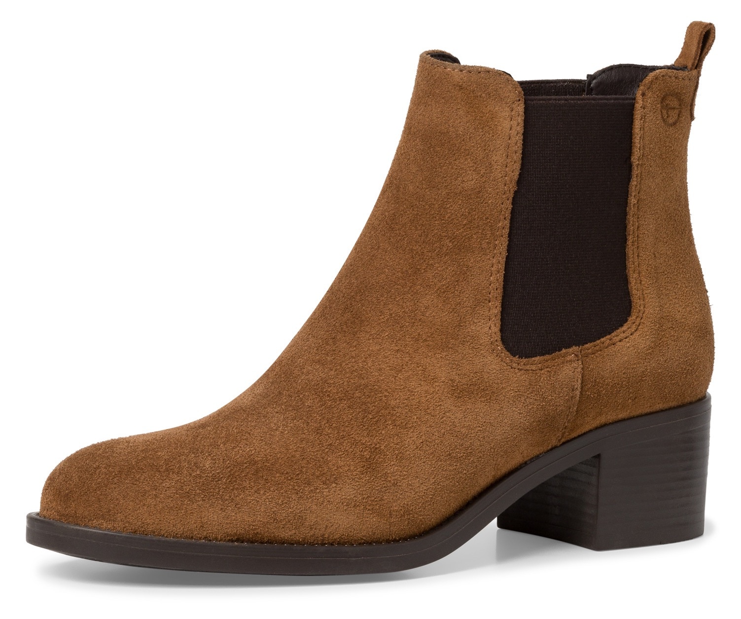 Image of Tamaris Chelseaboots Blockabsatz, Stiefelette, Businessschuh in schmaler Form