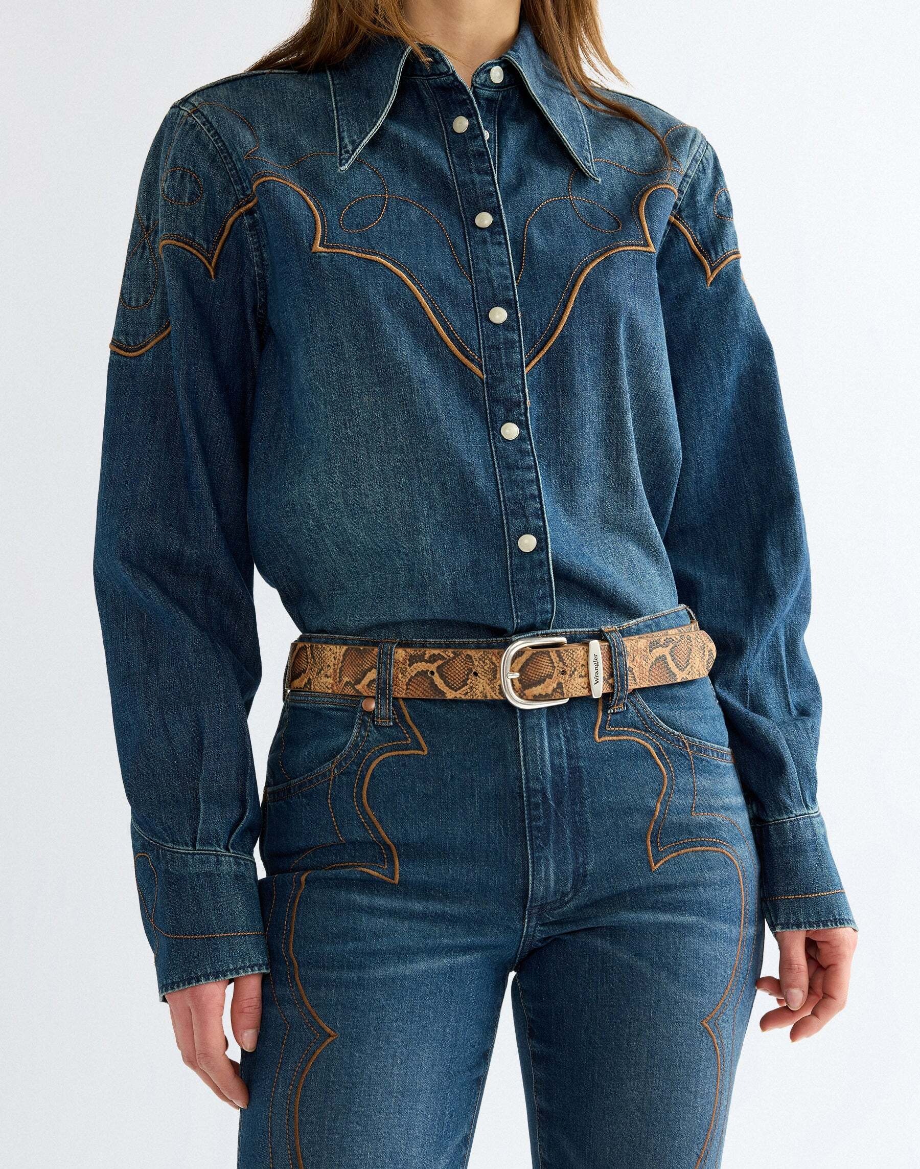 Image of Wrangler Hüftgürtel "WRANGLER Gürtel Snake"
