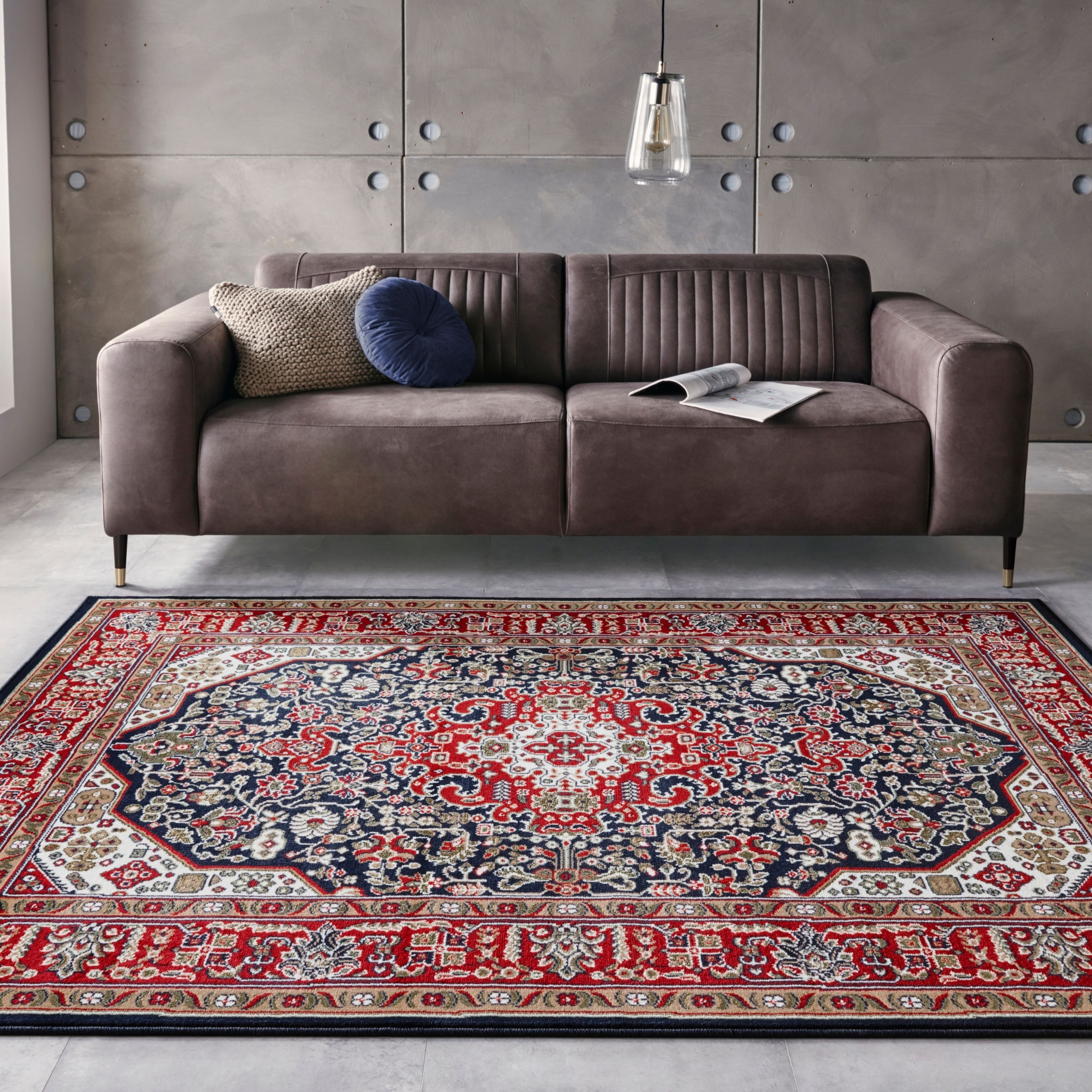 HANSE Home Teppich »Skazar Isfahan«, rechteckig, 9 mm Höhe, Kurzflor, Orient, Läufer, Vintage, Esszimmer, Wohnzimmer, Flur
