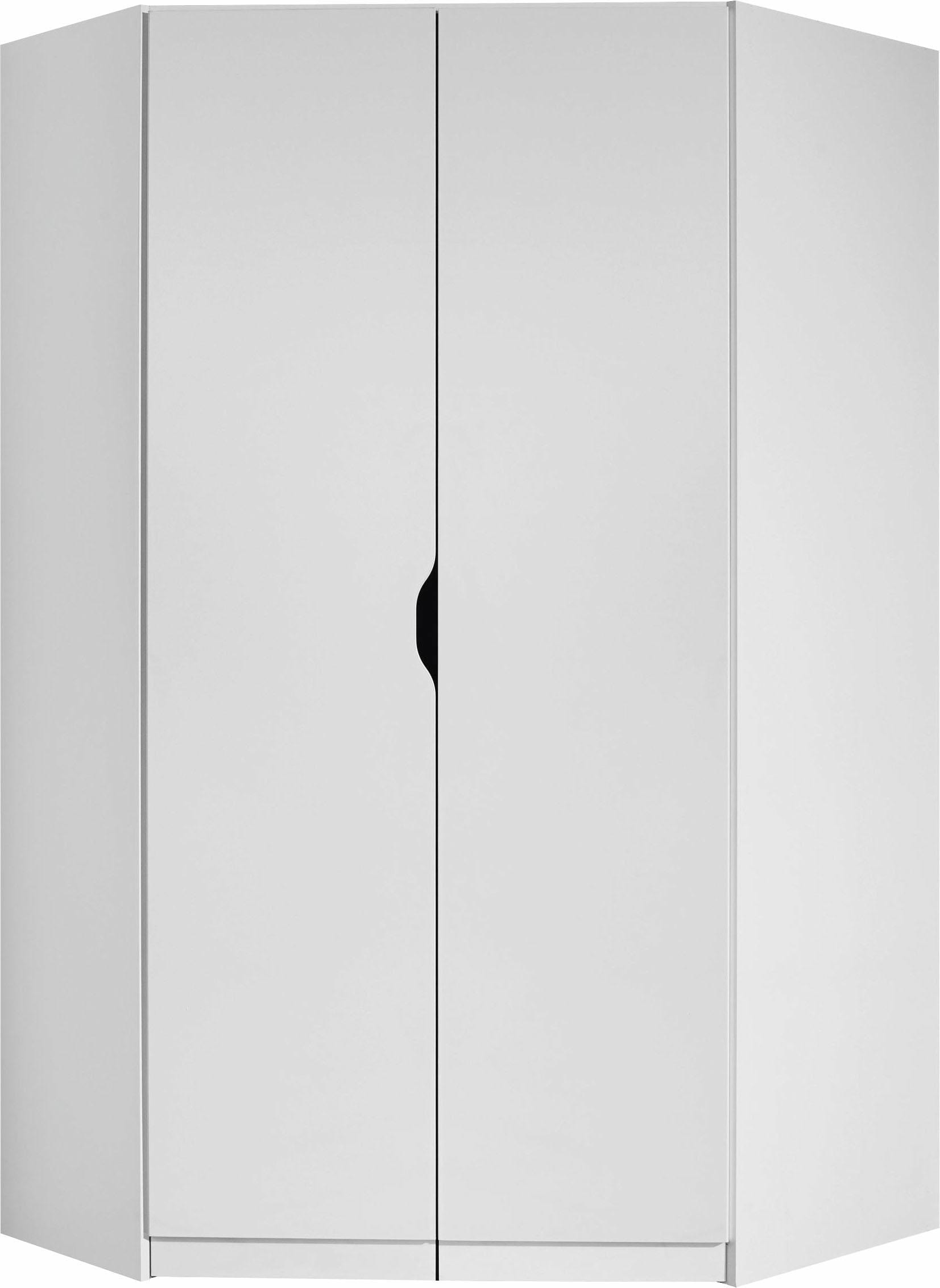 Image of rauch Eckkleiderschrank "Freiham" mit Griffmulde