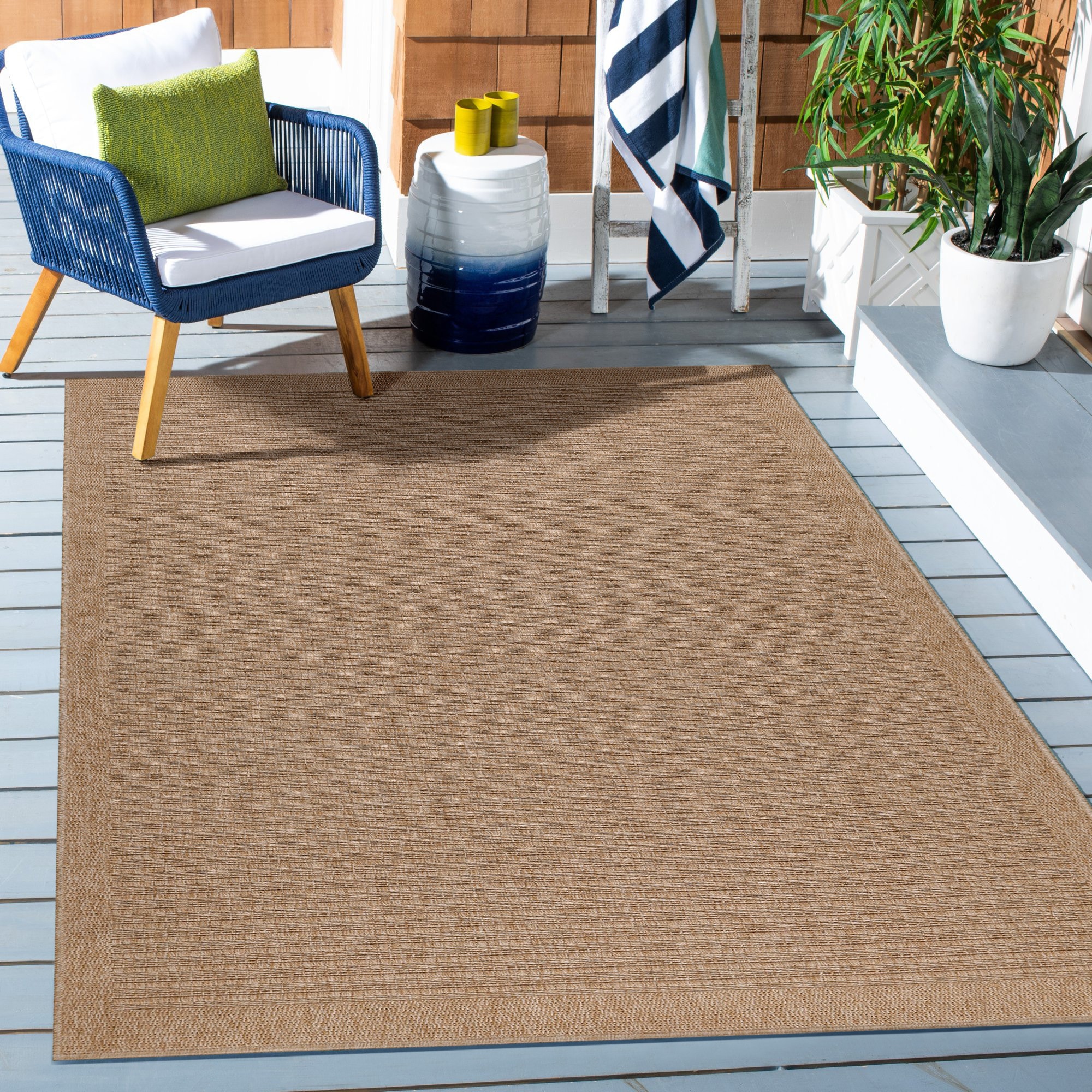 Image of Ayyildiz Teppiche Outdoorteppich "DHAKA 8712" rechteckig 5 mm Höhe Läufer / Pflegeleicht / Strapazierfähig / In- und Outdoor geeignet
