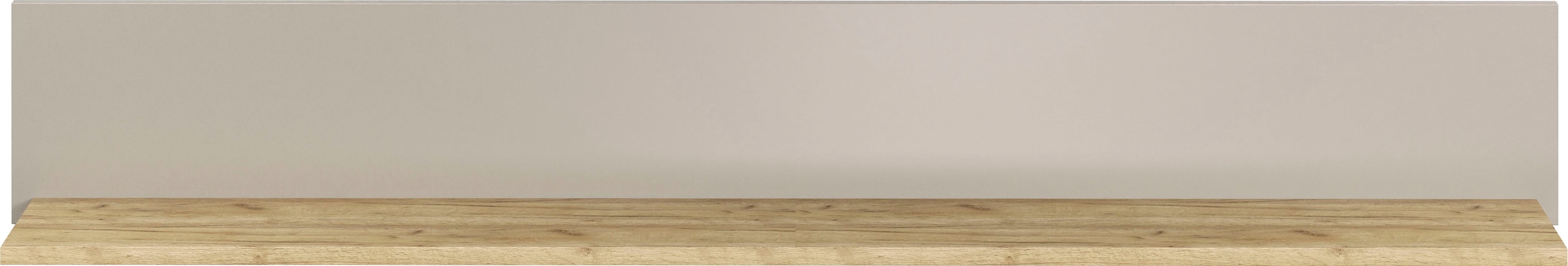 Places of Style Wandboard »San Pedro«, (1 St.), Wandboard mit Ablage - (B/T/H) 140/22/20 cm