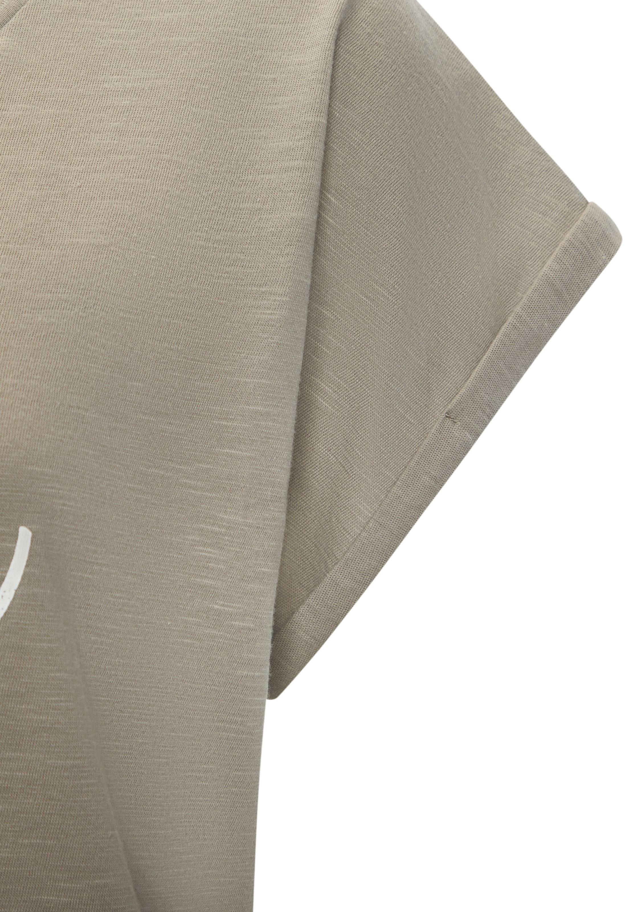 Beachtime T-Shirt »mit Frontdruck "Smile"«, aus weicher Baumwoll-Qualität