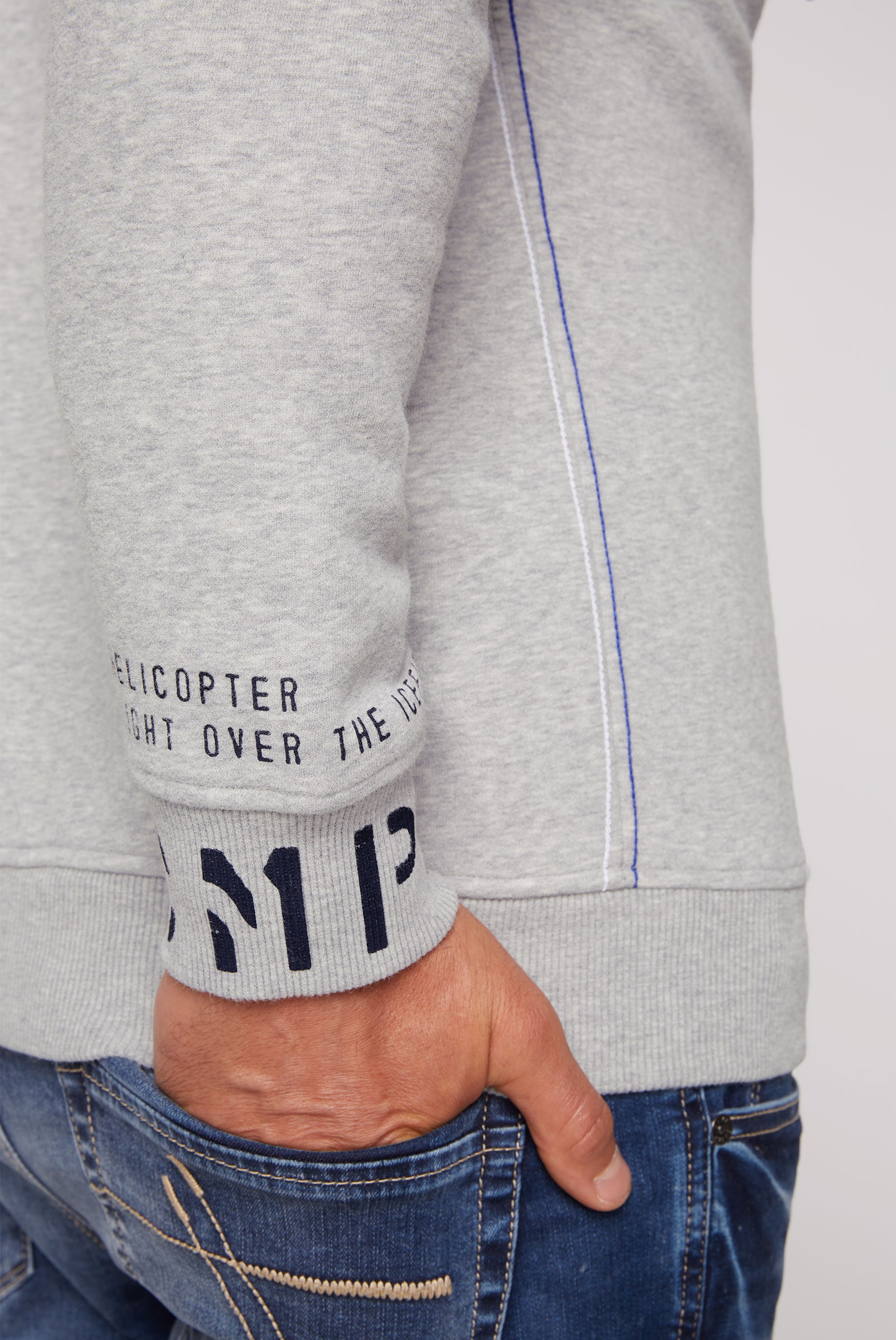 CAMP DAVID Kapuzensweatshirt, mit Frontprint