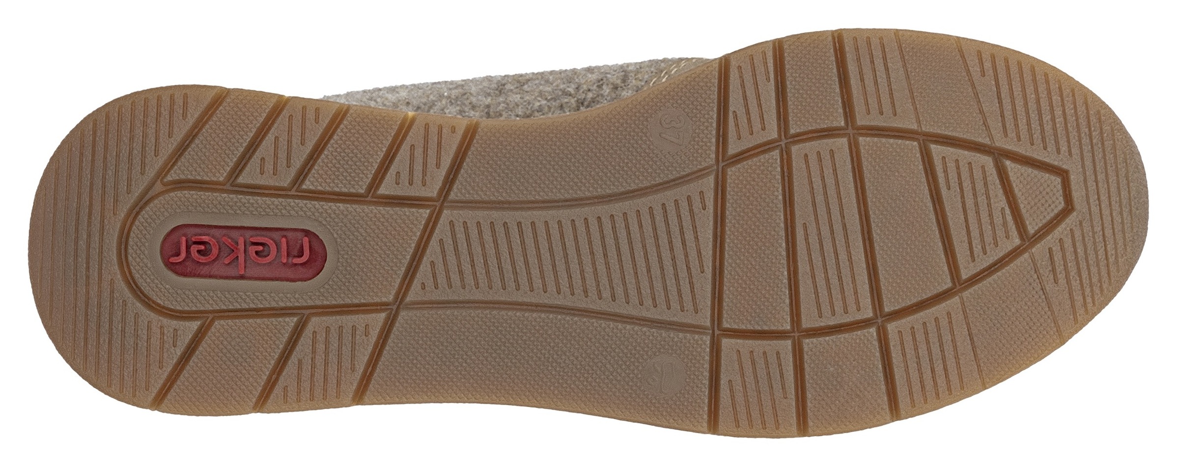 Rieker Sneaker, Freizeitschuh, Schnürschuh, Halbschuh mit modischen Akzenten