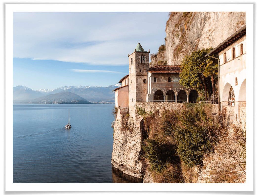 Image of Wall-Art Poster »Lago Maggiore«, Landschaften, (1 St.), Poster, Wandbild, Bild, Wandposter bei Ackermann Versand Schweiz