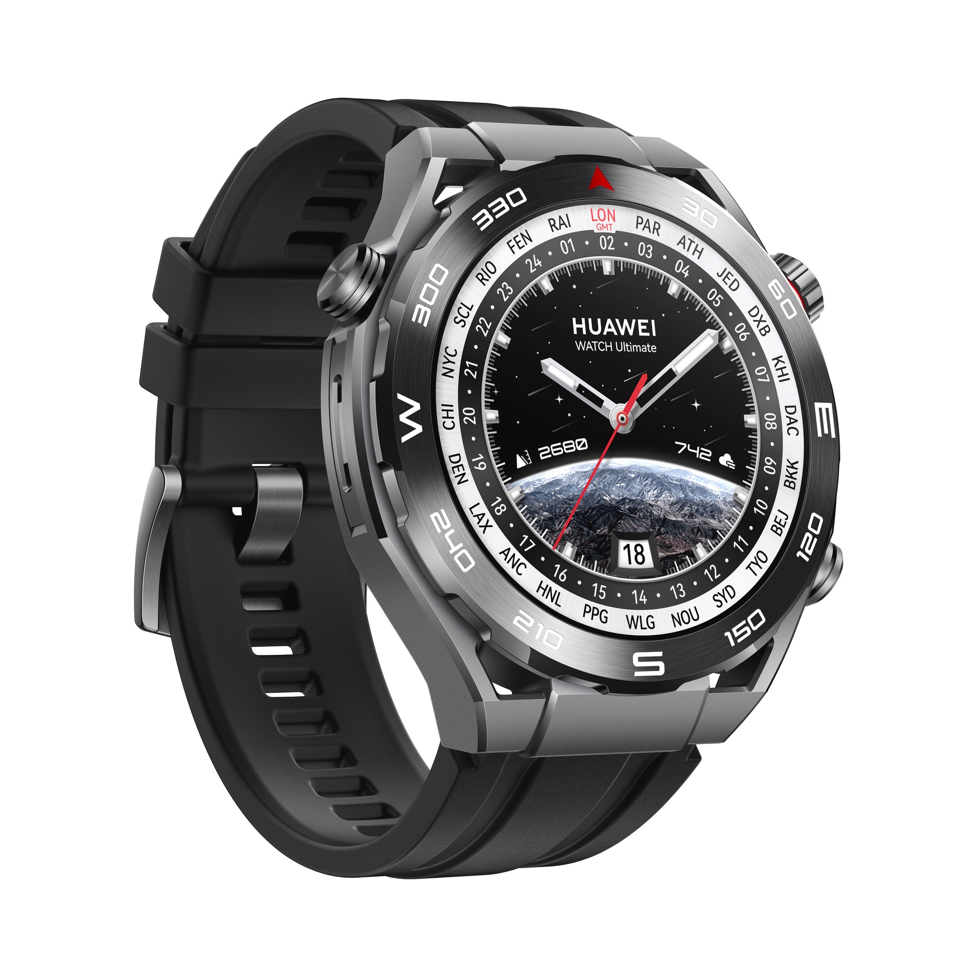 Huawei Smartwatch »Watch Ultimate«(/ 1,5 ″) Harmony OS