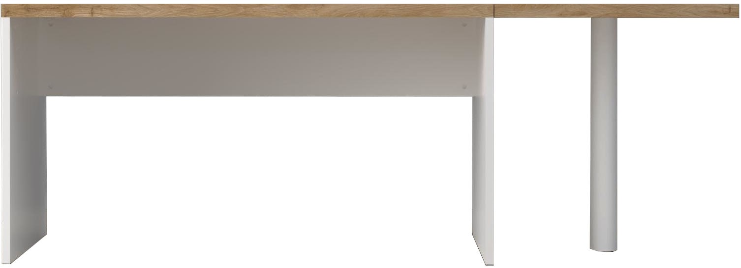 INOSIGN Schreibtisch »Easy, Computertisch – 38 mm Platte, perfekt fürs Büro & Homeoffice« Breite 138 cm, in 2 Grössen, optional erweiterbar