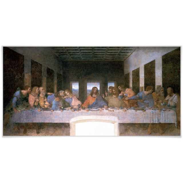 Wall-Art Poster »Das letzte Abendmahl«, Religion, (1 St.) jetzt kaufen