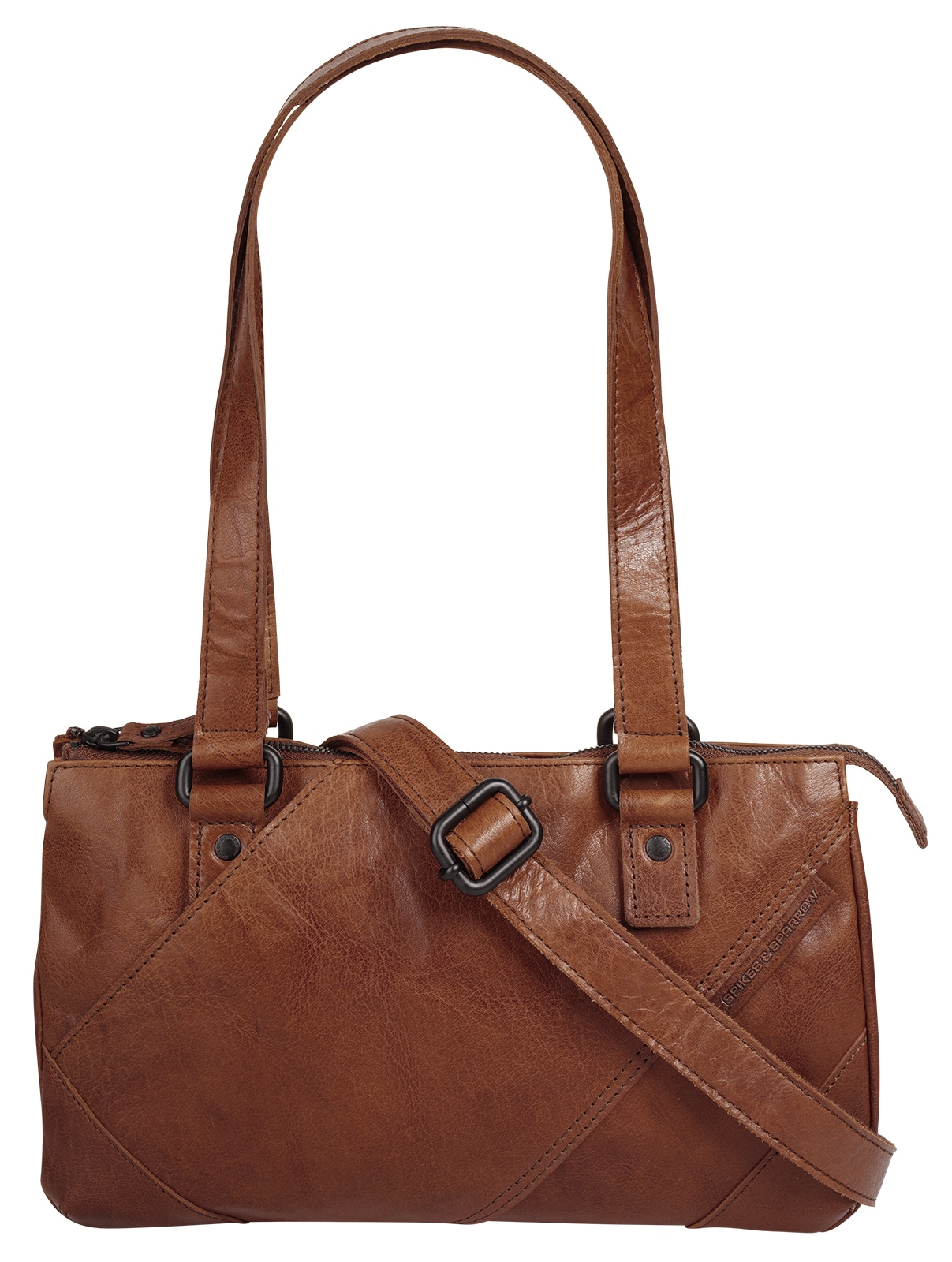 Image of Spikes & Sparrow Henkeltasche "SPIKES & SPARROW Damen echt Leder" echt Leder