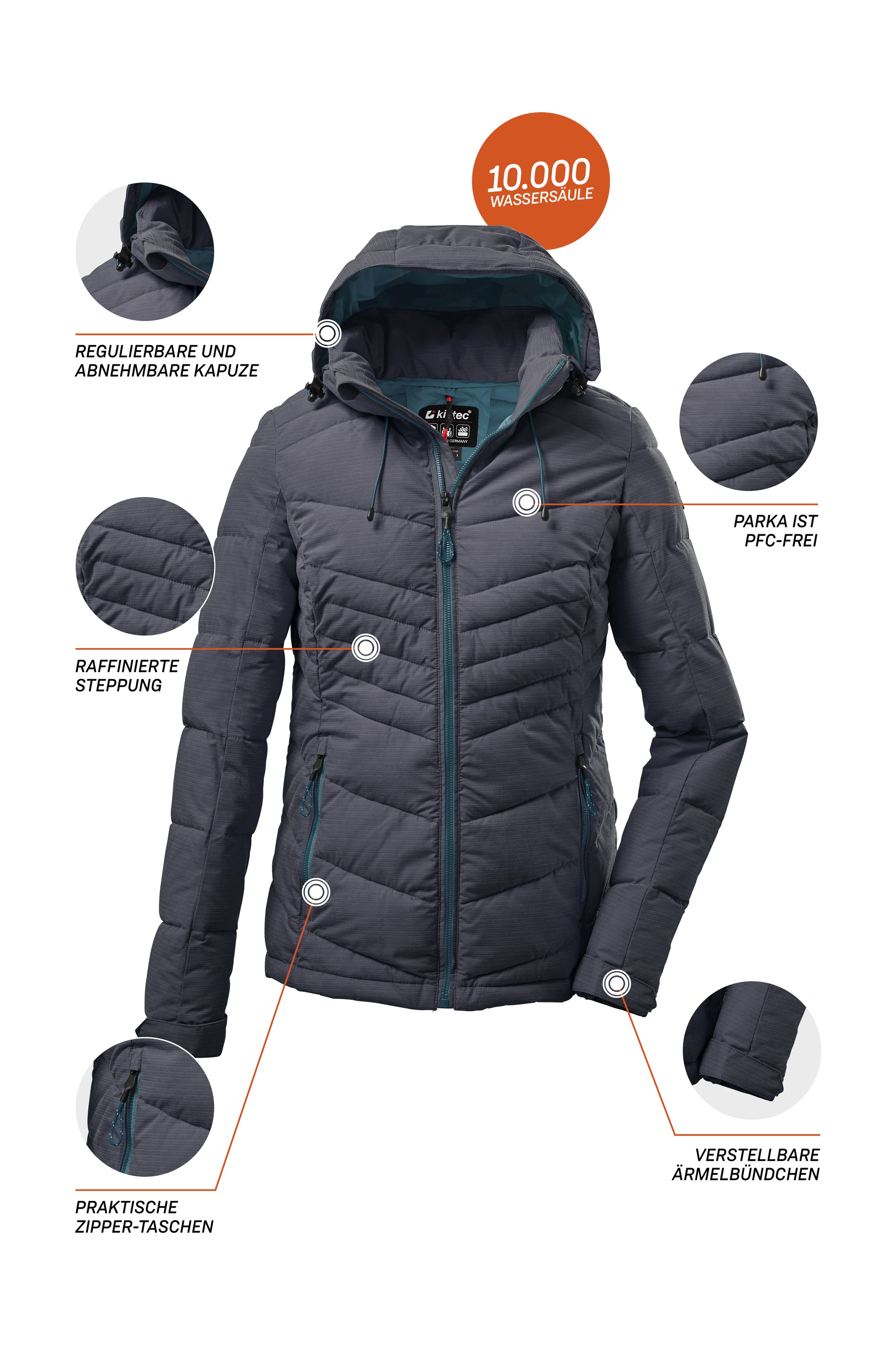 Killtec Steppjacke »KOW 149 WMN QLTD JCKT«