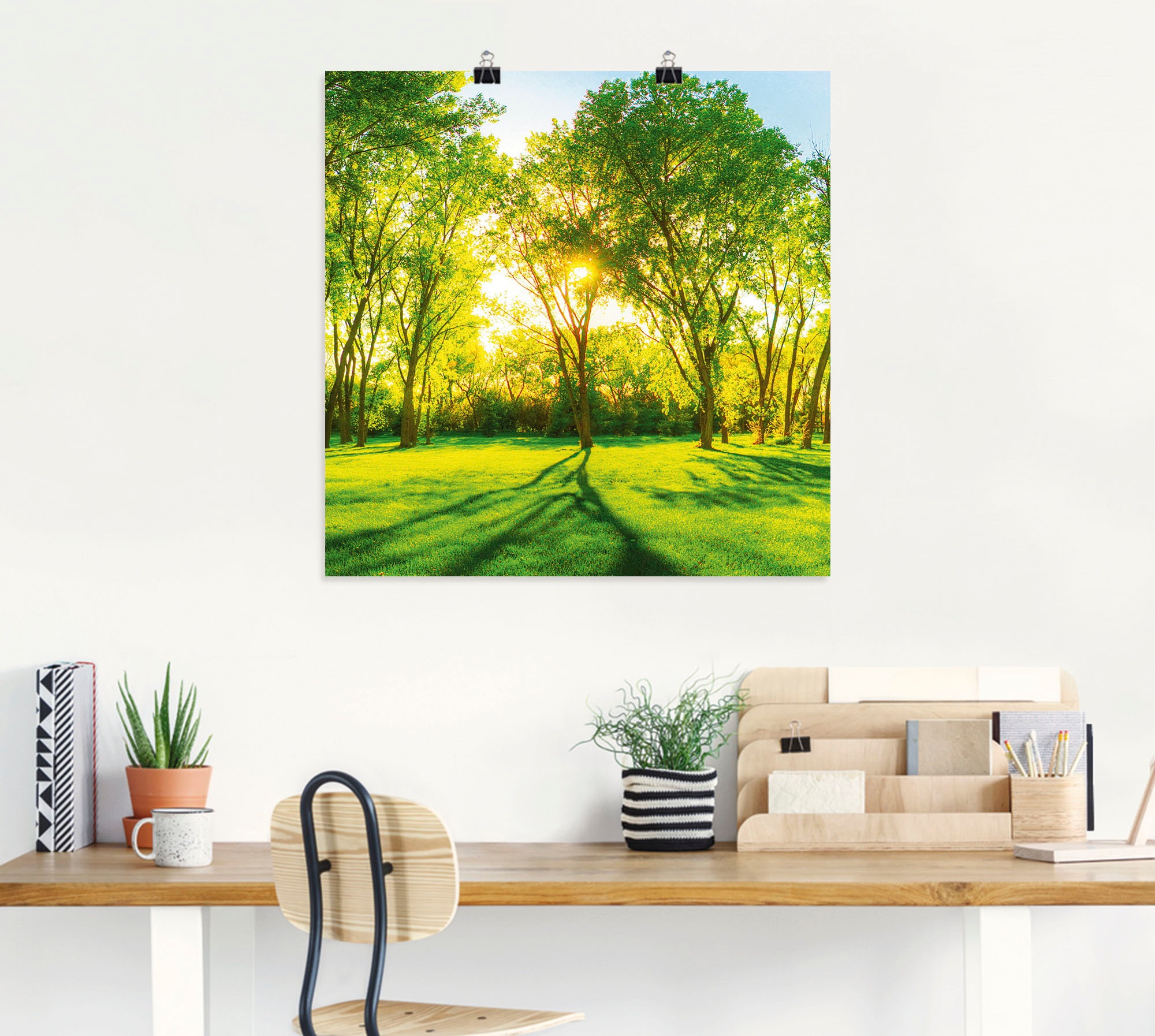 Artland Poster »Frühlingswärme II« 1 cuis tlg. ohne Rahmen