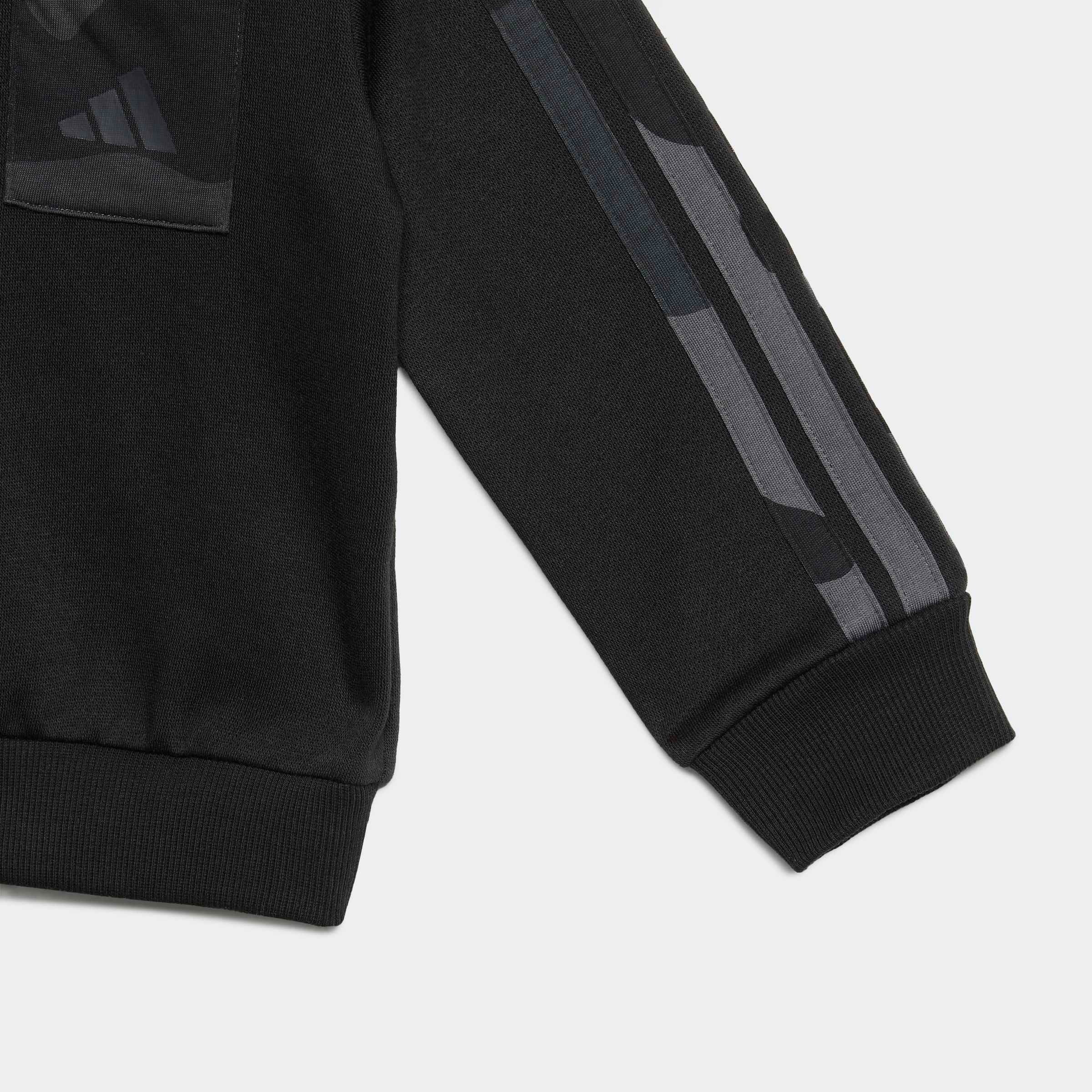 adidas Sportswear Trainingsanzug »SEASONAL ESSENTIALS CAMO FLEECE FRENCH TERRY KINDER« 2 tlg.