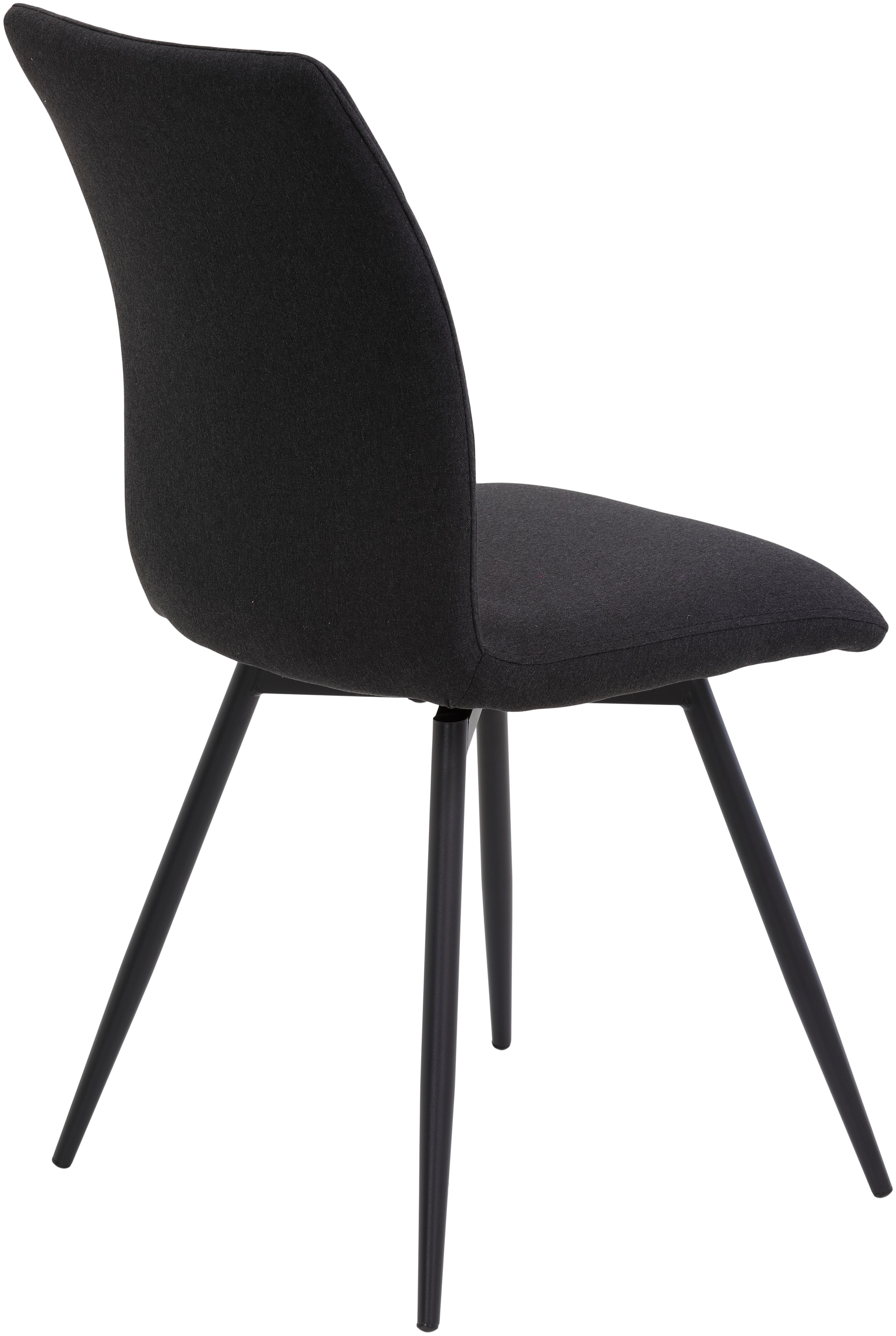 HELA Drehstuhl »Vierfussstuhl RIO«, (Set), 4 St., Webstoff, Esszimmerstuhl, 360° drehbar, gepolstert, Webstoff, 120kg belastbar
