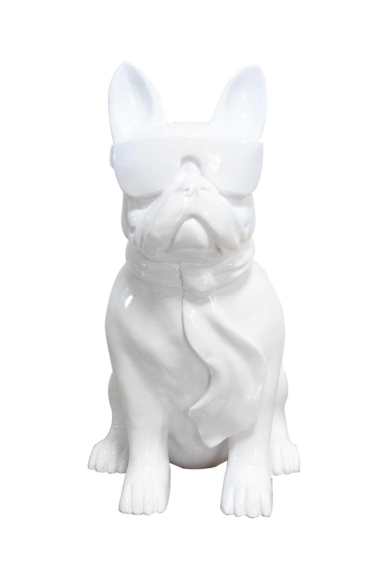 Kayoom Sculpture »Skulptur Bulldog 125« Coole Bull-Dog Skulptur aus langlebigem Kunstharz und Steinpulver