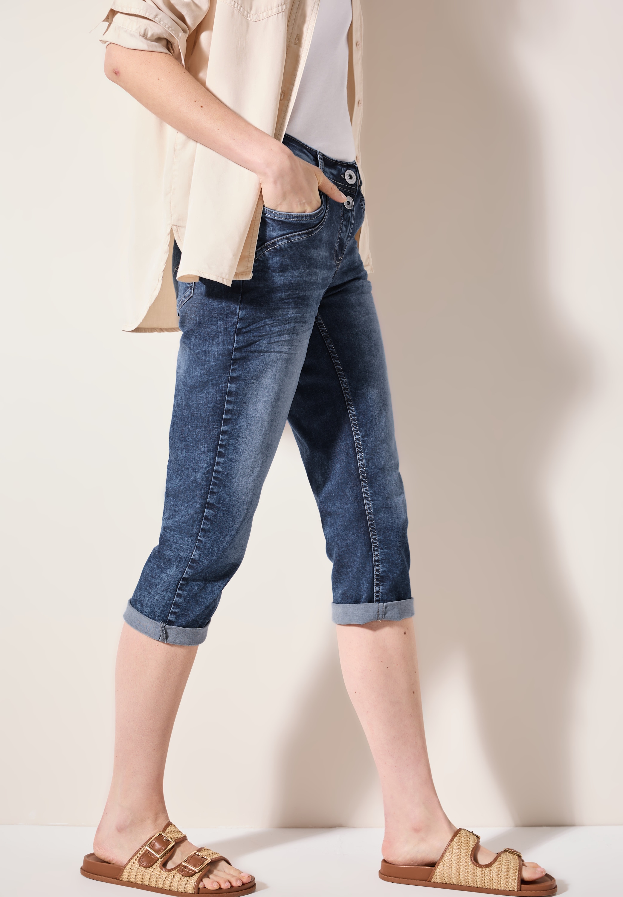 Cecil 3/4-Jeans »Style Scarlett«, im 5-Pocket-Style