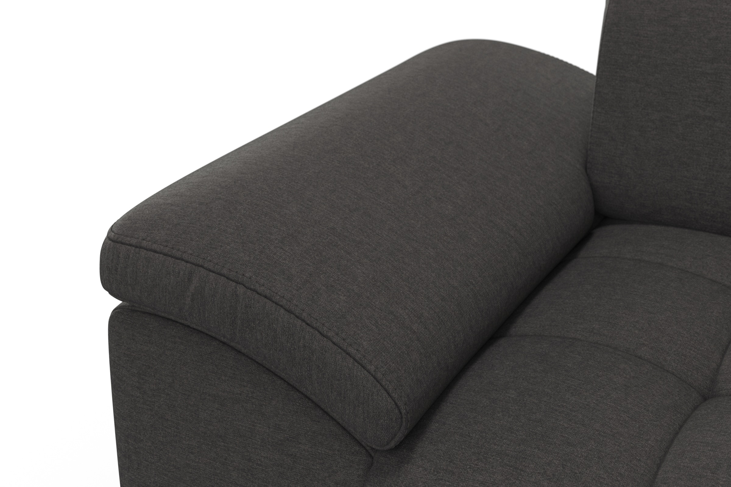 sit&more Ecksofa »Cool L-Form« wahlweise mit Kopfteilverstellung und Vorziehsitz, motorisch