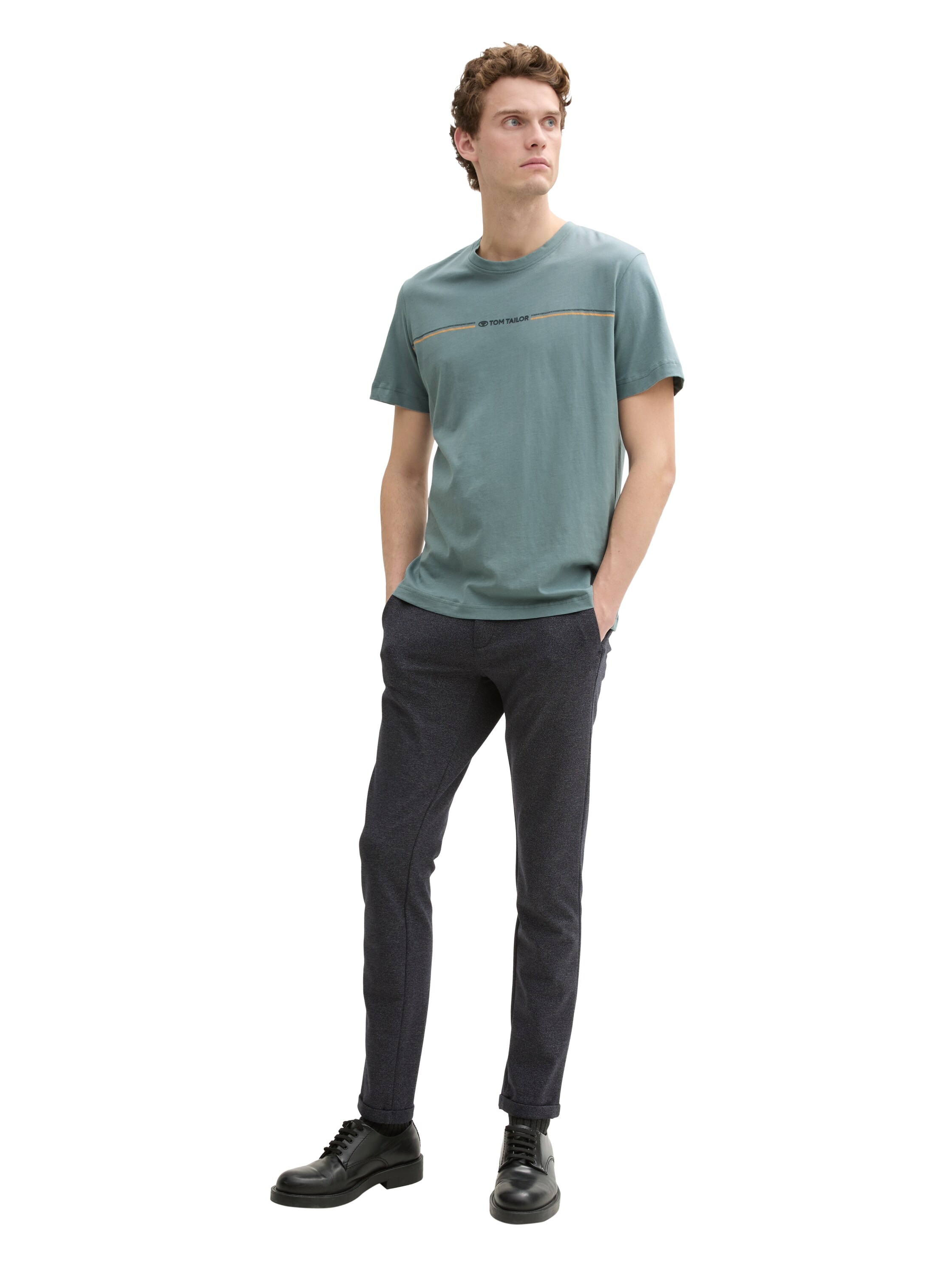 TOM TAILOR T-Shirt, mit Logofrontprint