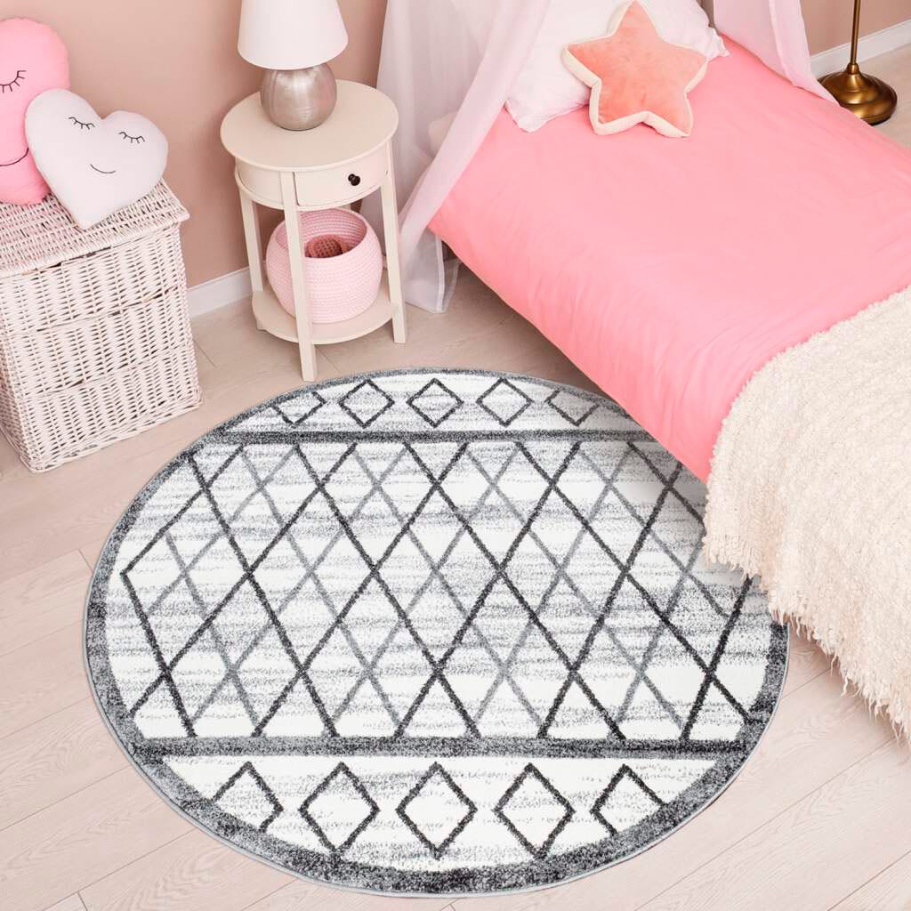 Image of Carpet City Teppich "YOUNG964" rund 11 mm Höhe Moderner Jugend- Kinder Teppich, ideal für Jugendzimmer