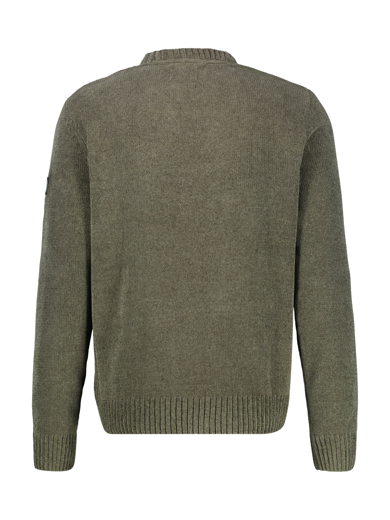 LERROS Pull à col rond langarm und mit breiten Strickbündchen