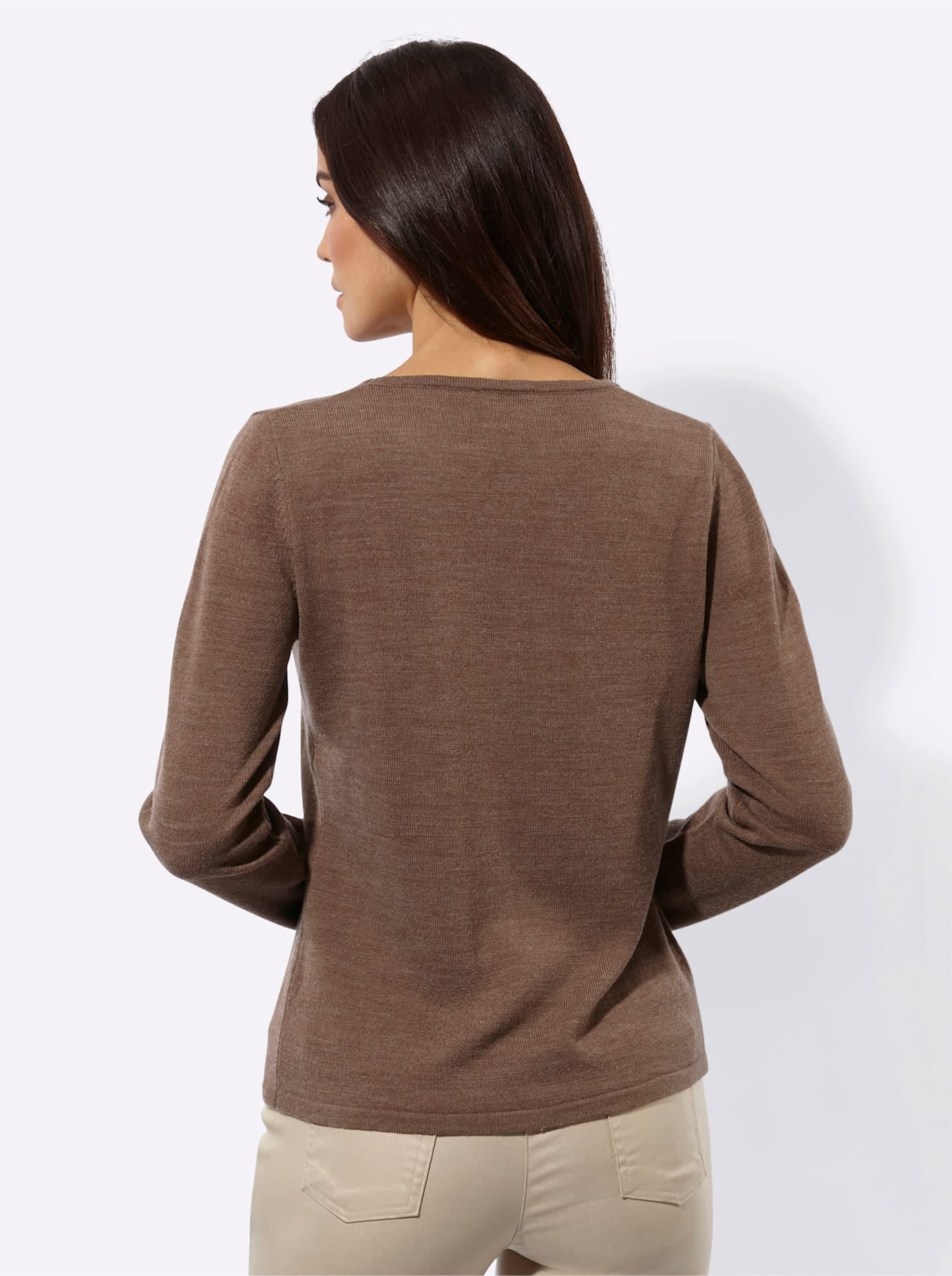 creation L Pull en tricot »Woll-Mix-Pullover«